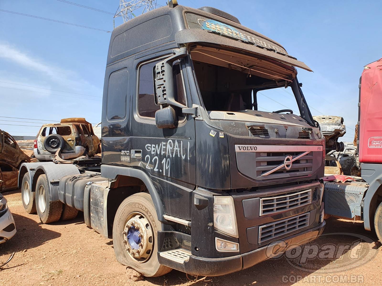 Veículo VOLVO FM VOLVO FM 2013 Caminhão 2014 em leilão