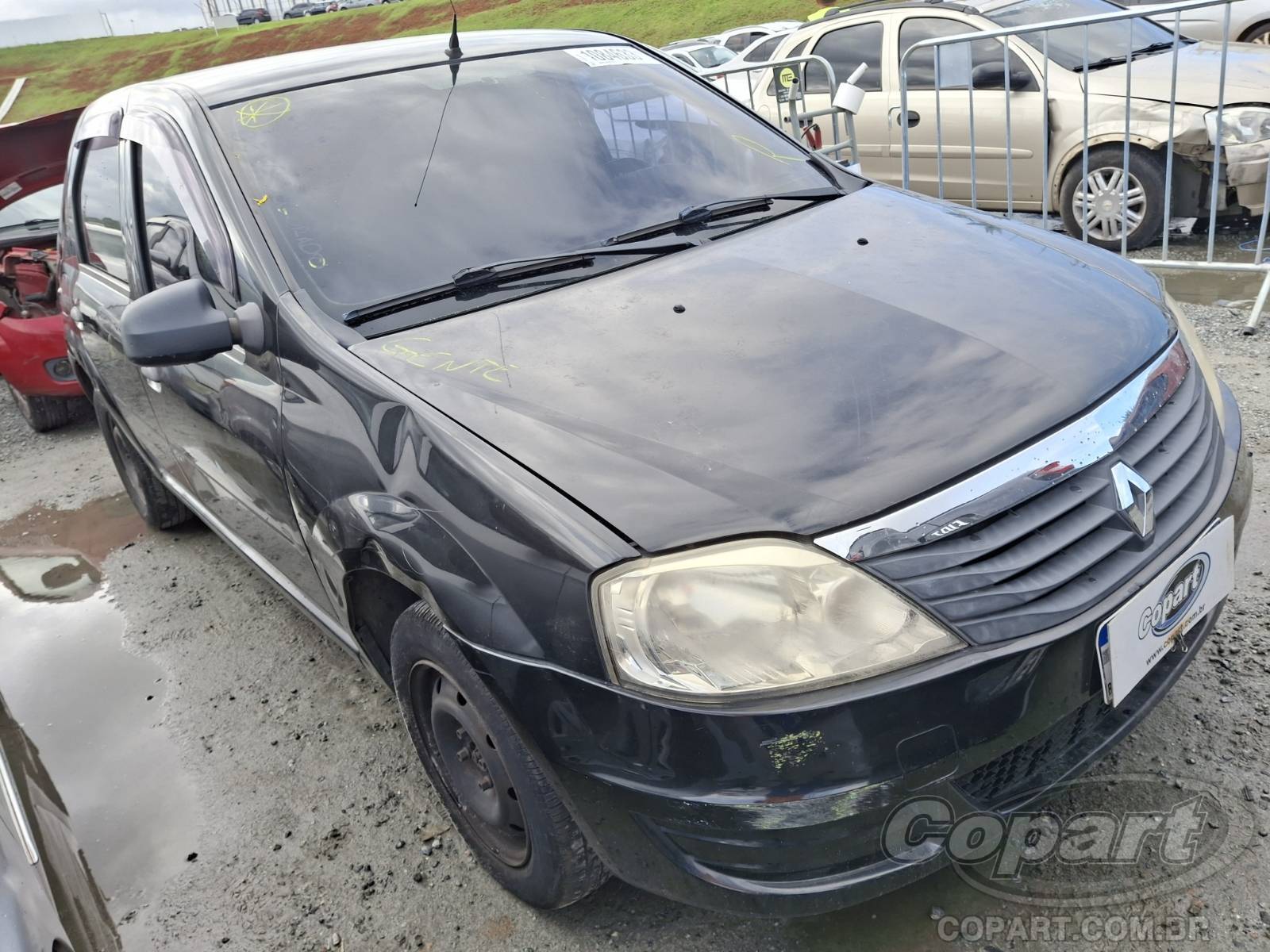 Veículo Renault Logan Renault Logan Autentique 1.0 16V Hi-Flex 2012 2012 em leilão