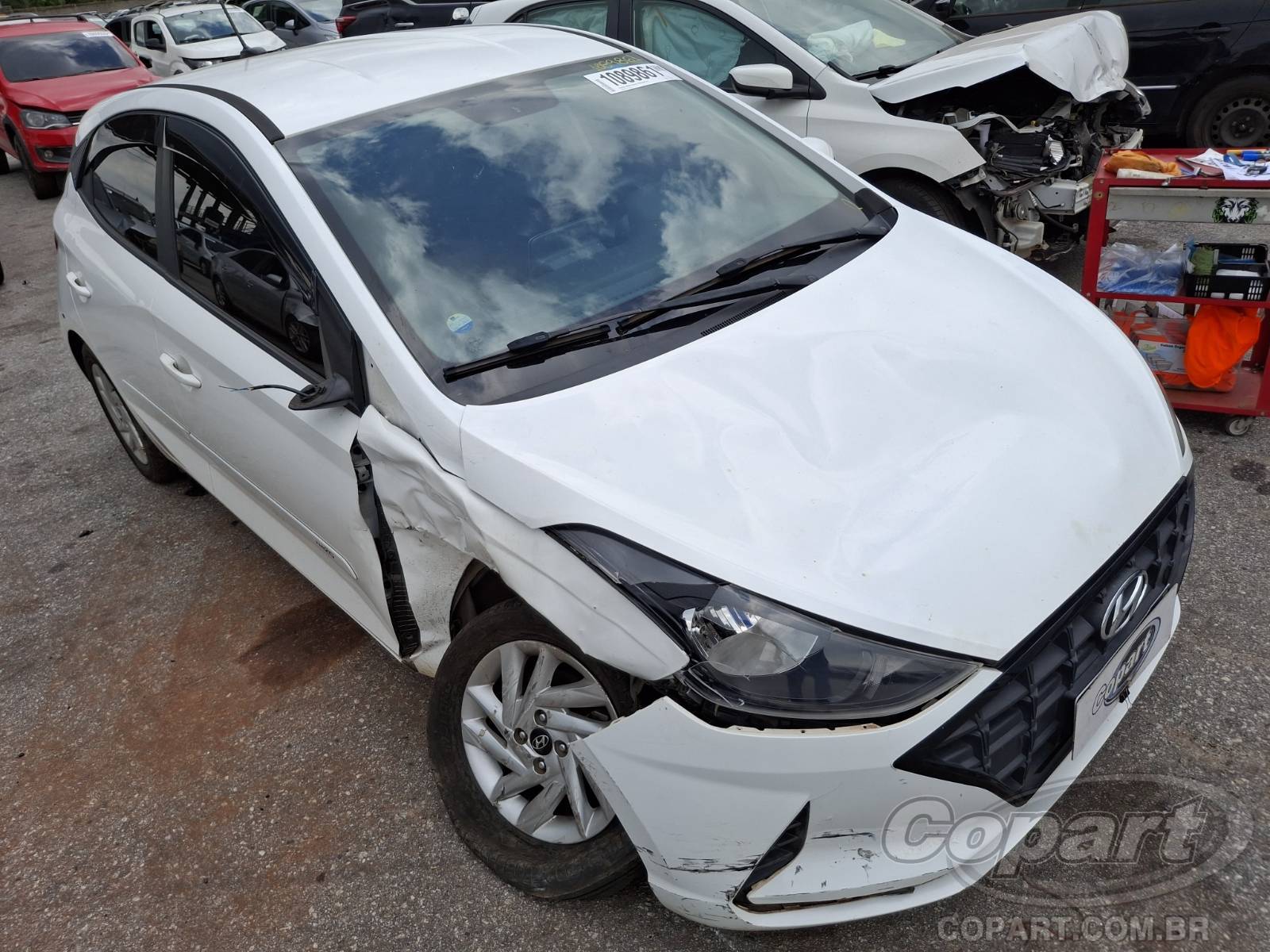 Veículo Hyundai HB20 Hyundai HB20 Evolution 1.0 12V CVVT 2022 2022 em leilão