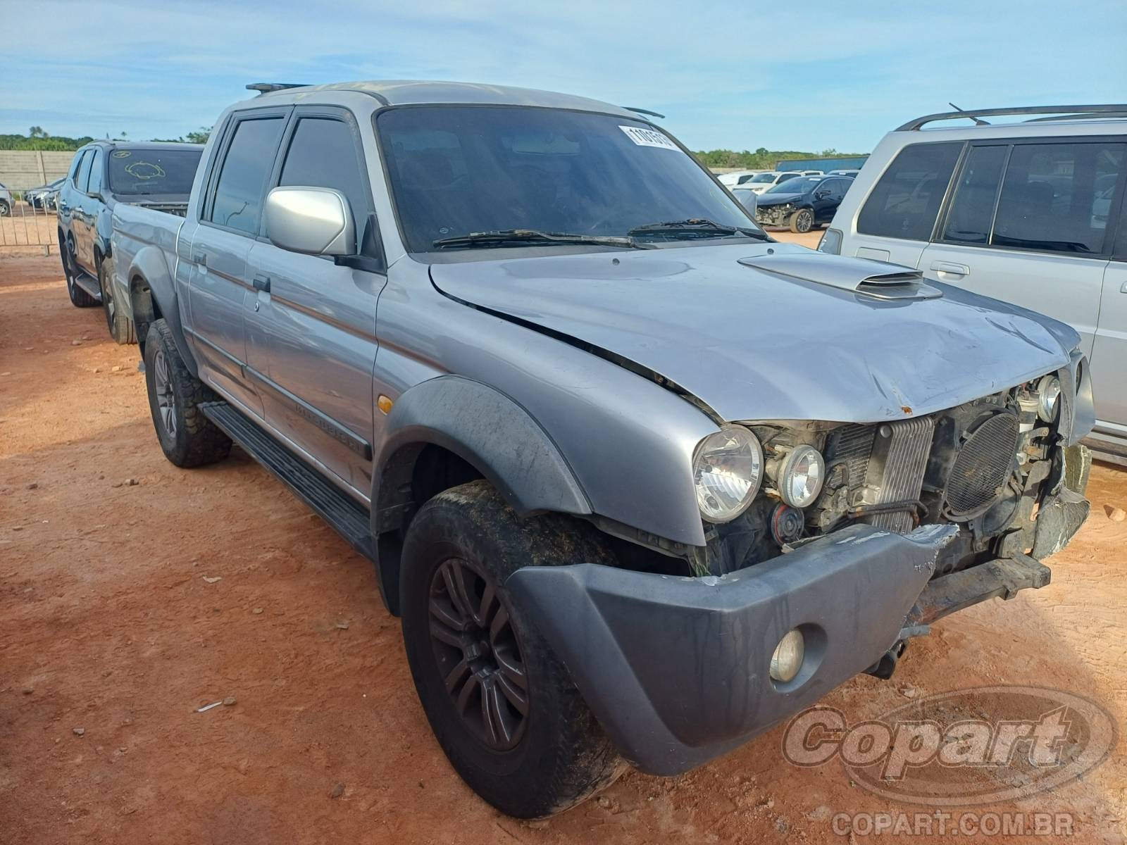 Veículo Mitsubishi L200 Mitsubishi L200 CD GLS 2.5 Turbo 2007 2007 em leilão