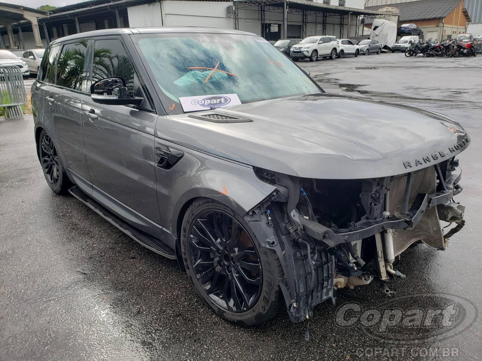 Veículo Land Rover RANGE ROVER Land Rover Range Rover Sport SE 3.0 V6 TD6 Turbo 2019 Colisão Média Monta 2019 em leilão