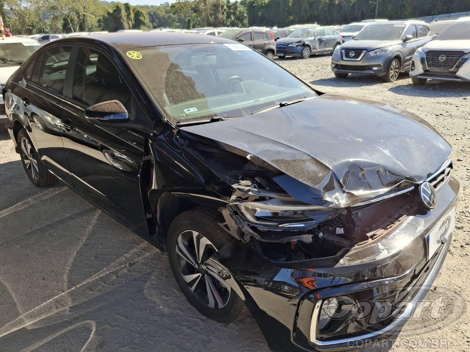 Veículo VW - VolksWagen Virtus VOLKSWAGEN VIRTUS Comfortline 200 AT 1.0 12V TSI Turbo 2024 2024 em leilão