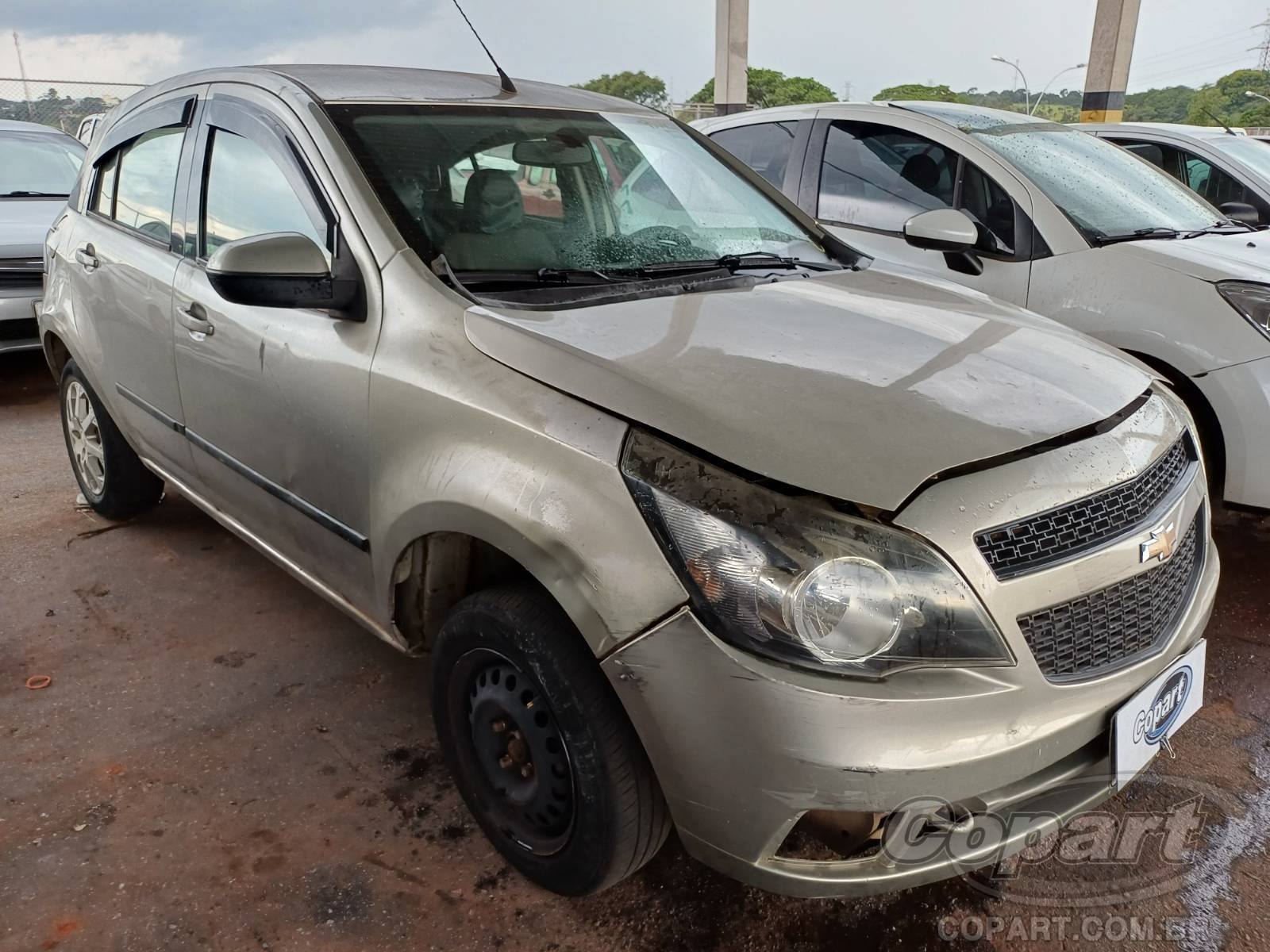 Veículo GM - Chevrolet Agile Chevrolet Agile LT 1.4 Econo.Flex 2011 Colisão Média Monta 2011 em leilão