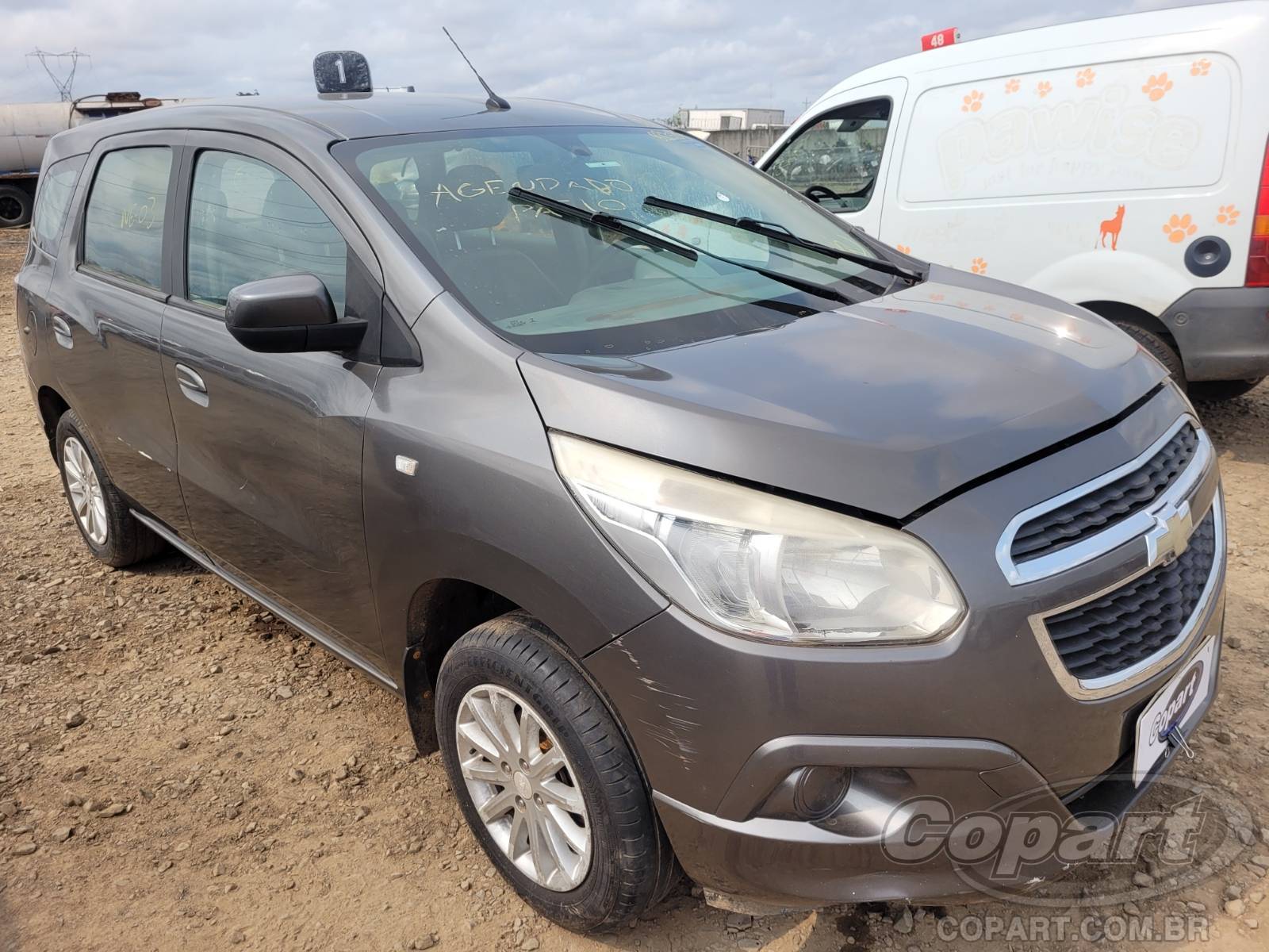 Veículo GM - Chevrolet Spin CHEVROLET SPIN LT AT6 1.8 ECONO.FLEX 2012/2013 2013 em leilão