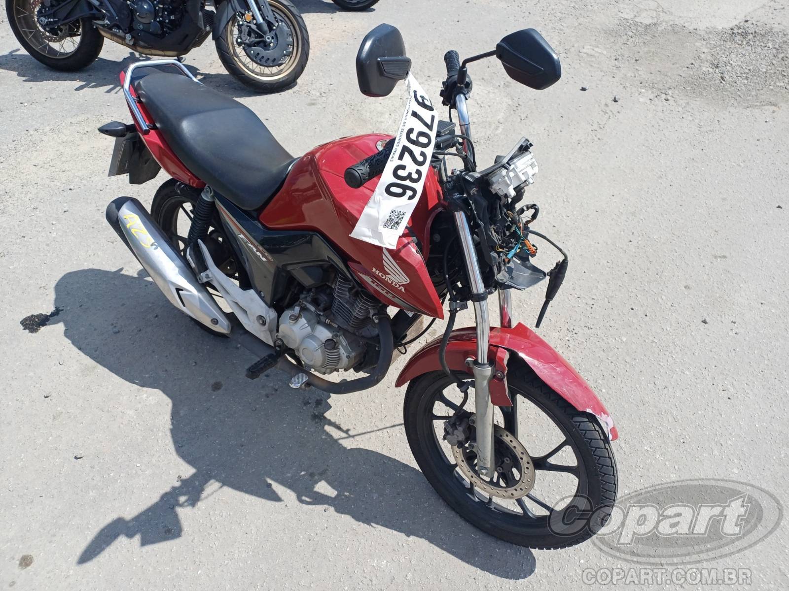 Honda CG 160 Fan ESDi 2017 Médio Dano