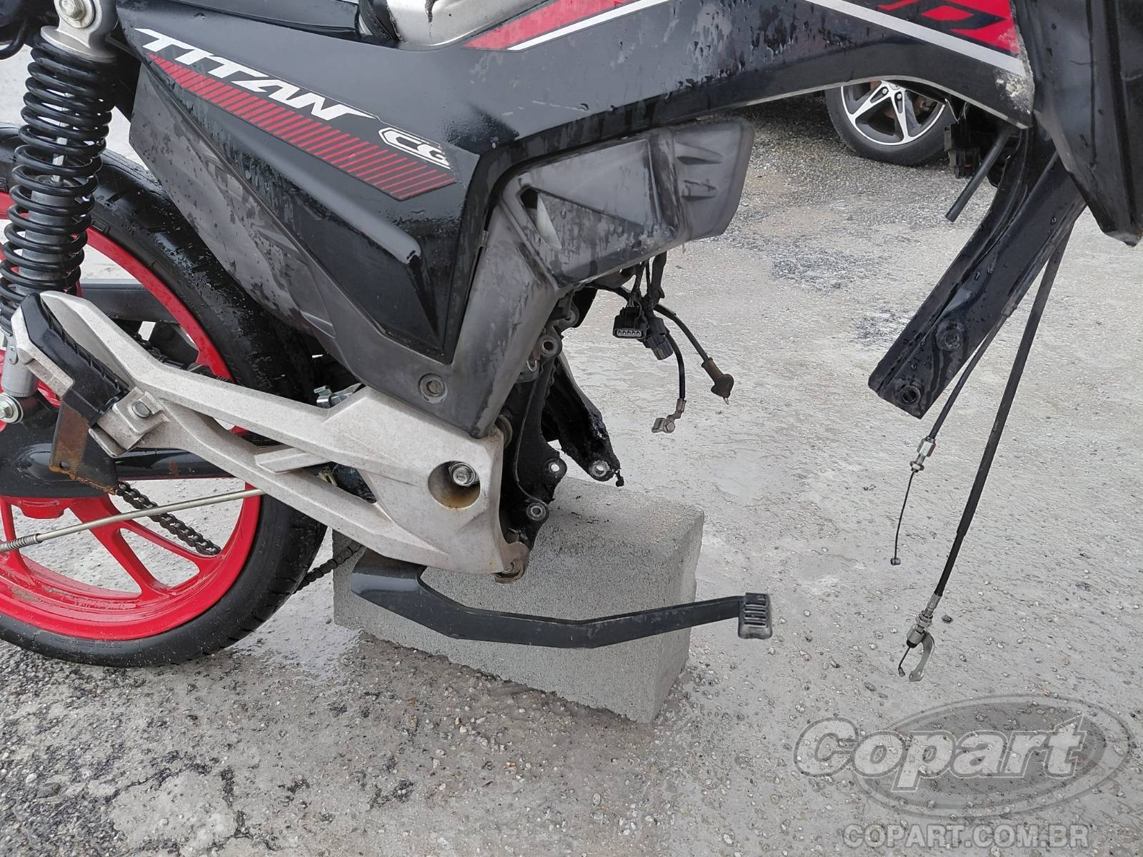 2023 HONDA CG 160 — leilão em Osasco/SP (foto 5)