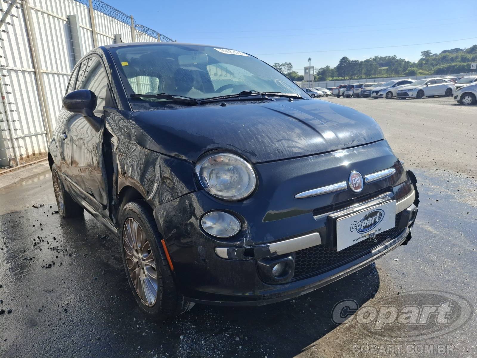 Veículo Fiat 500 FIAT 500 2012 Hatch 1.4 EVO Flex 2012 em leilão