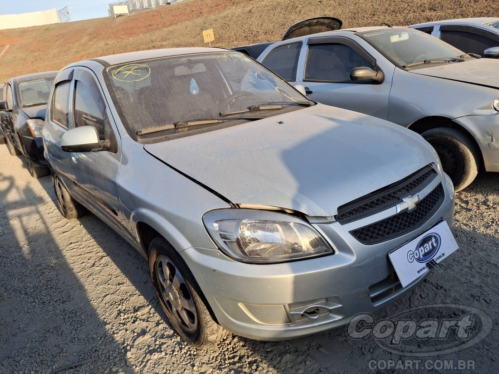 Veículo GM - Chevrolet Celta CHEVROLET CELTA LT 1.0 VHC E FlexPower 2011 2012 em leilão