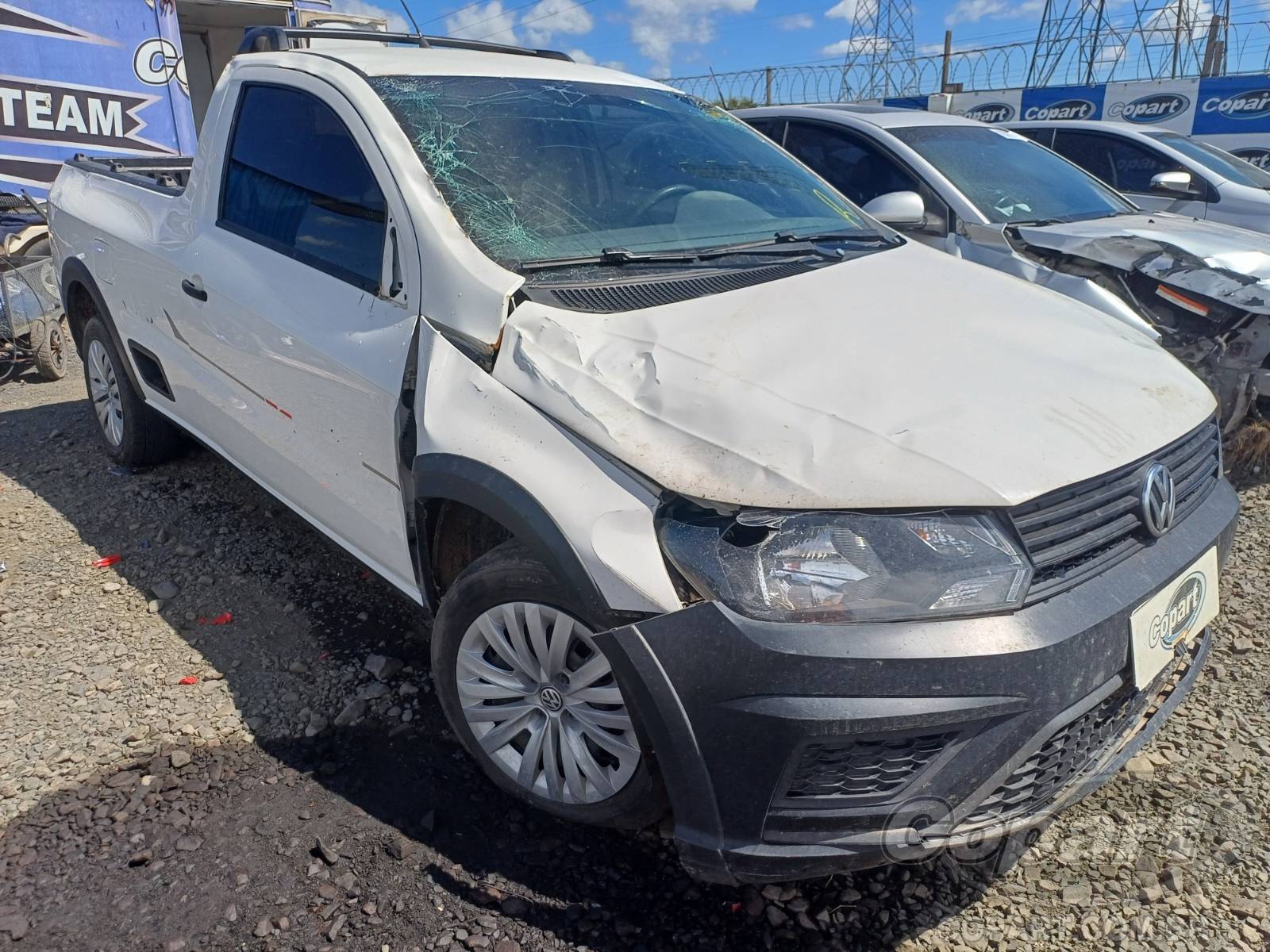 Veículo VOLKSWAGEN Saveiro VOLKSWAGEN SAVEIRO Robust 1.6 16V MSI 2023 2023 em leilão