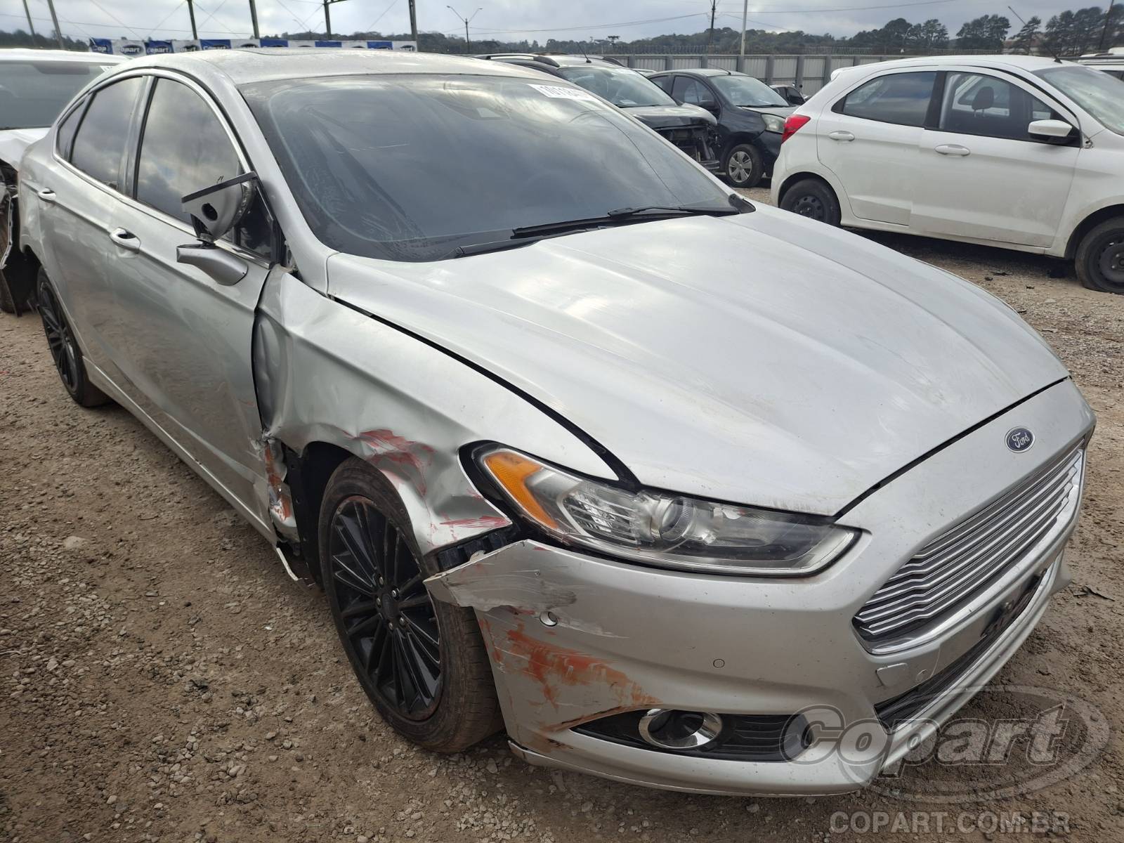 Veículo Ford Fusion 2015 FORD FUSION Fusion Titanium AWD 2.0 16V GTDI Turbo Gasolina 2015 em leilão