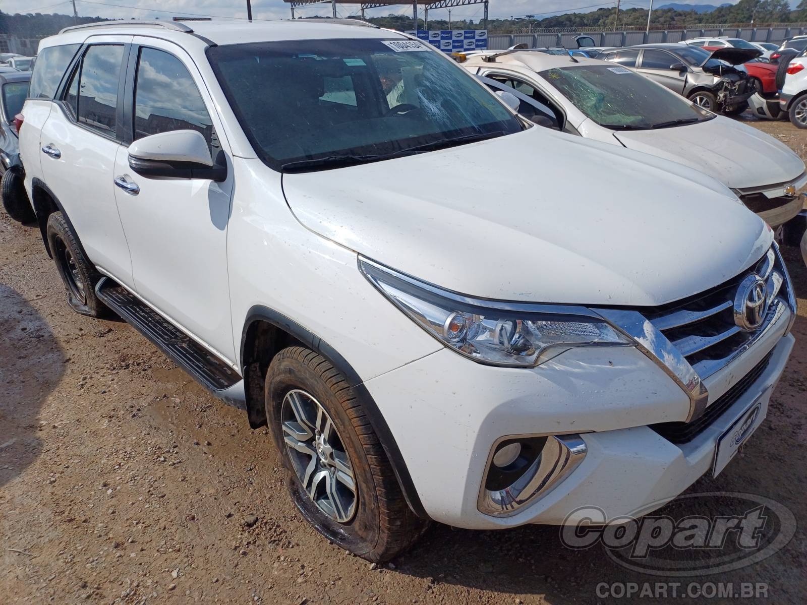 Veículo Toyota SW4 TOYOTA SW4 SRV 2.7 16V VVT-i 2019 2019 em leilão