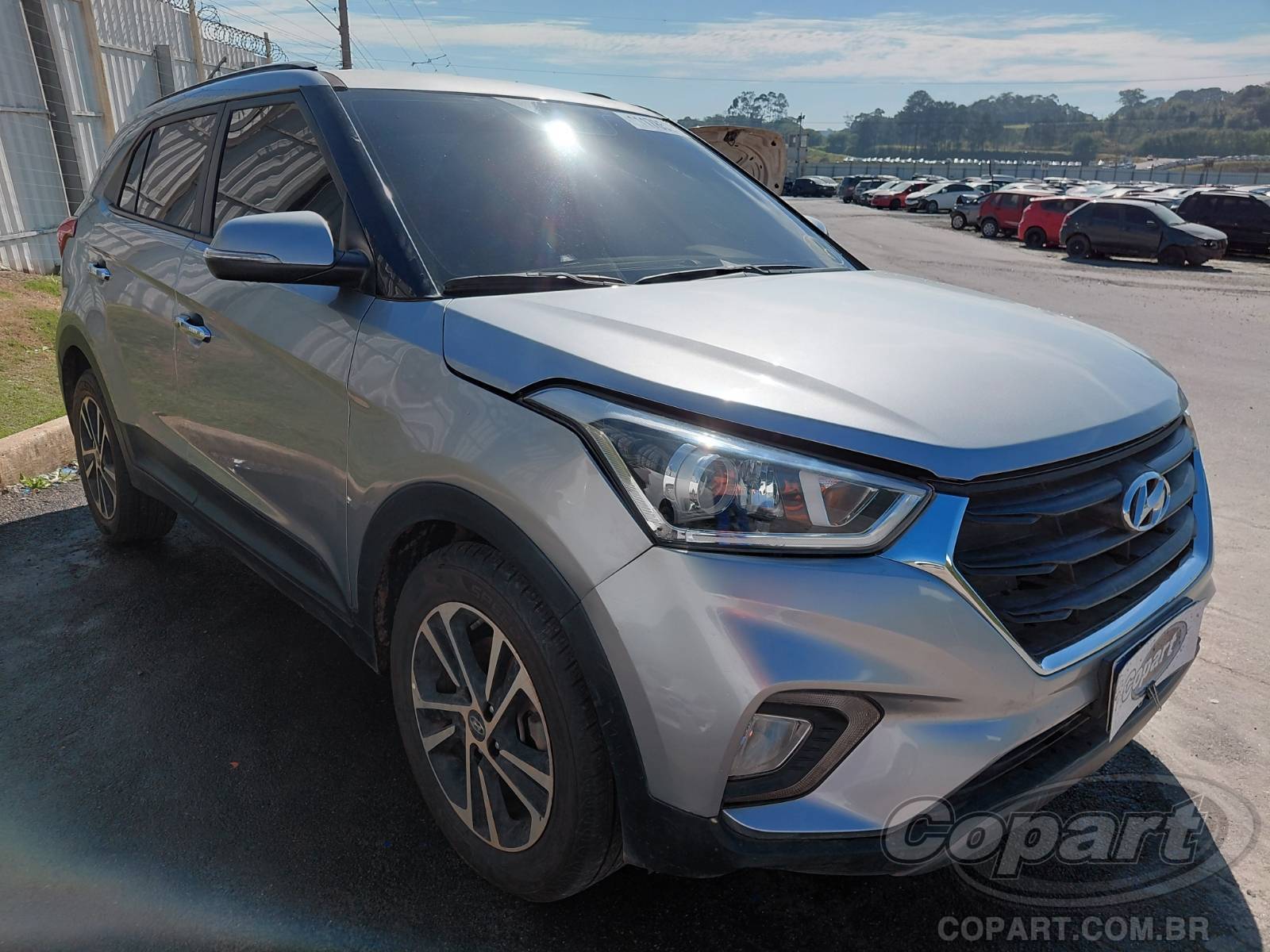 Veículo Hyundai Creta Hyundai Creta 2.0 16V 2021 Pequena Monta 2021 em leilão