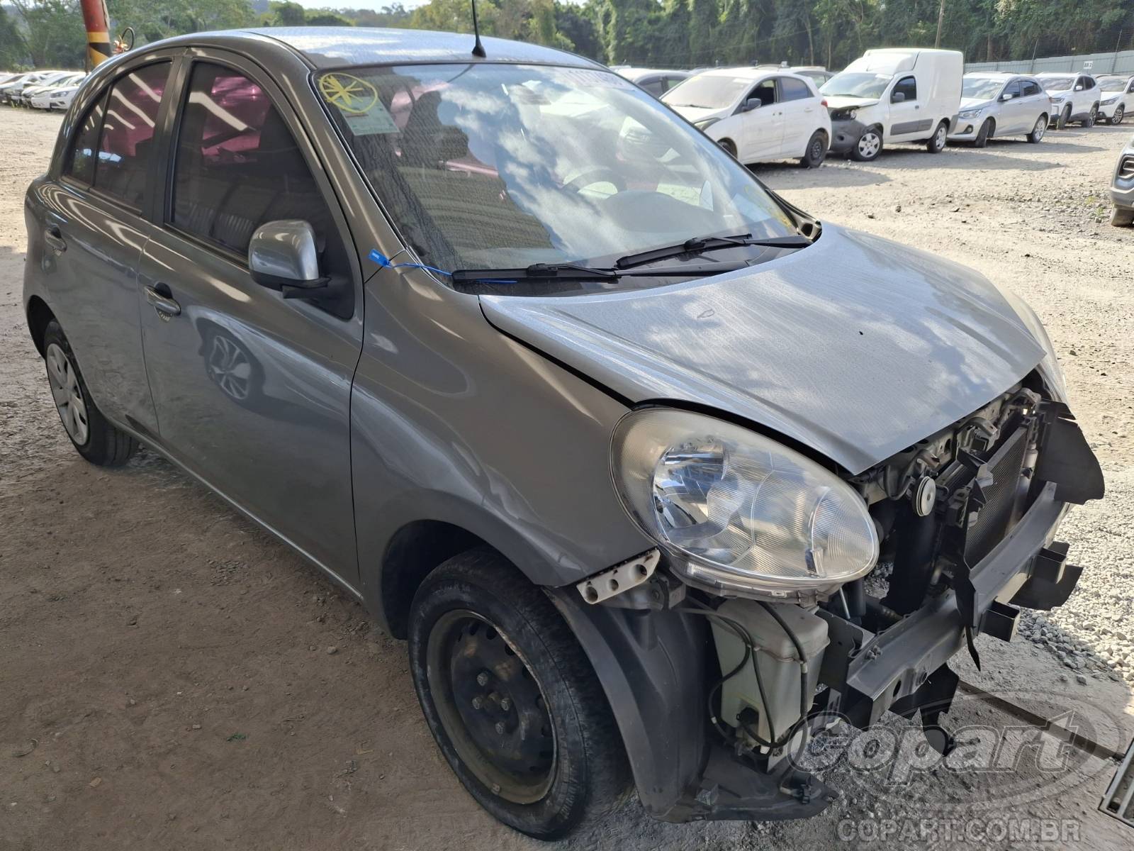 Veículo Nissan March Nissan March S 1.0 16V 2014 2014 em leilão
