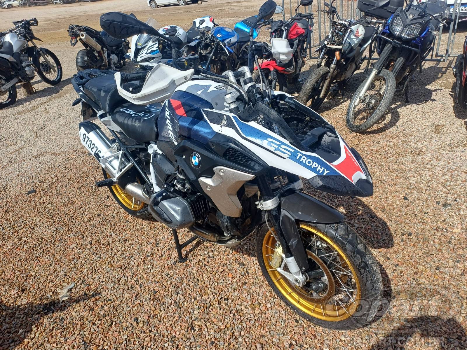 Veículo BMW BMW BMW R 1250 GS 2024 Pequena Monta 2024 em leilão