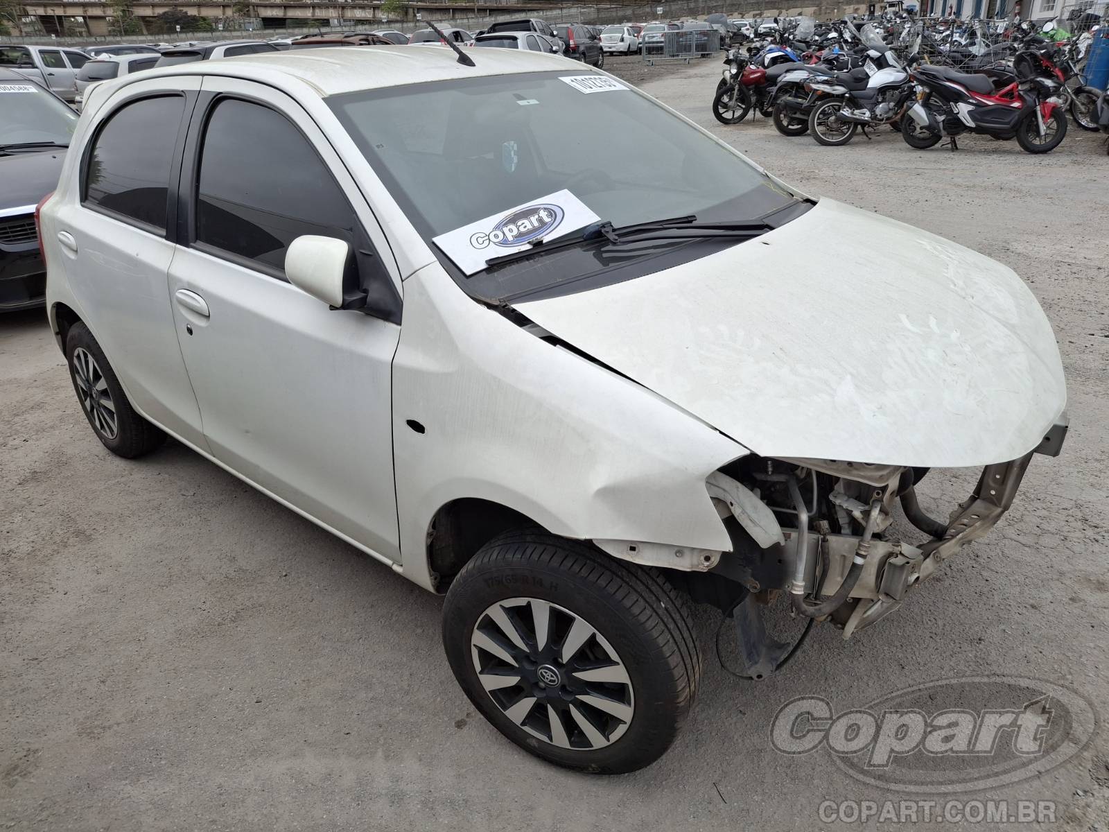 Veículo Toyota Etios TOYOTA ETIOS XS 1.3 16V 2013 2013 em leilão
