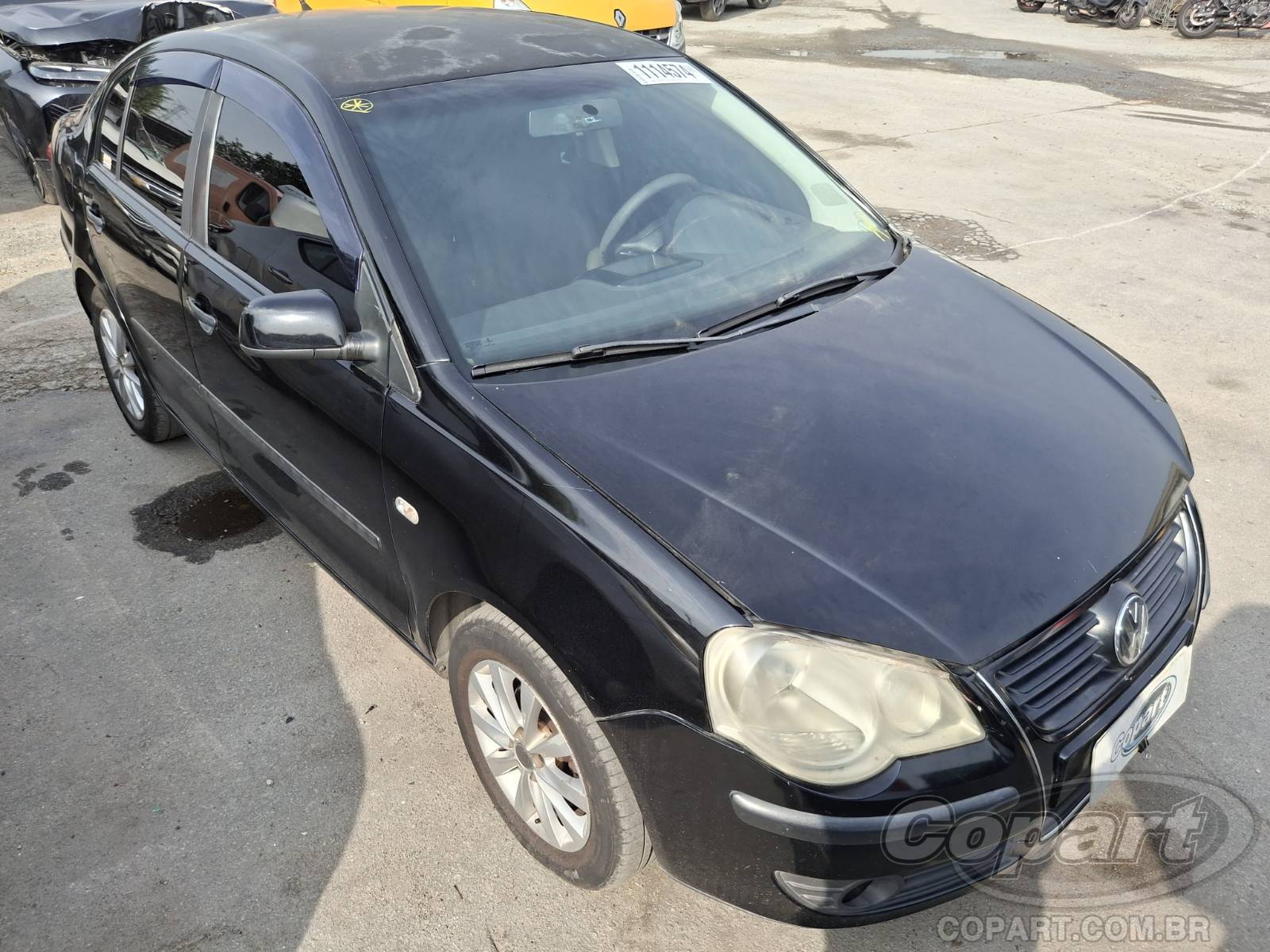 Veículo VW - VolksWagen Volkswagen VOLKSWAGEN POLO SEDAN 1.6 TOTAL FLEX 2007 em leilão