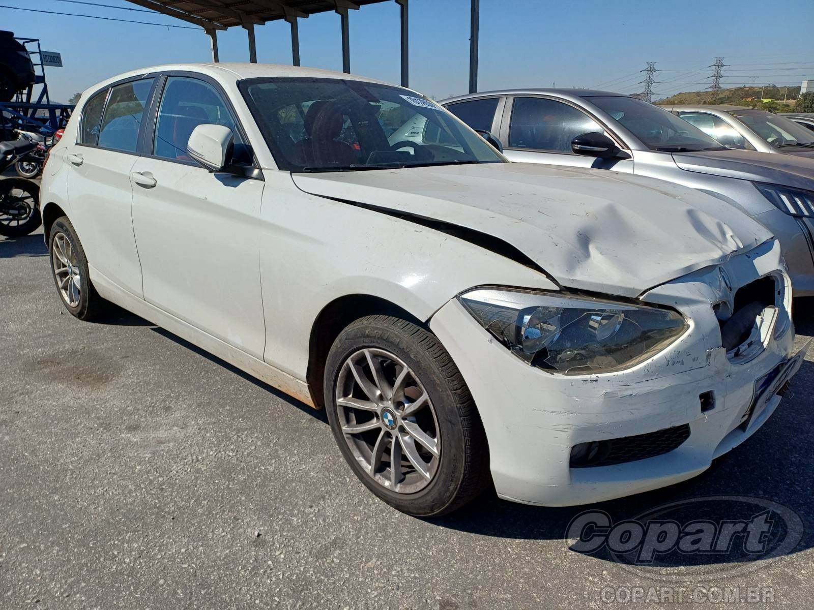 Veículo BMW Serie 1 BMW SERIE 1 1.6 16V TURBO 2013 2014 em leilão