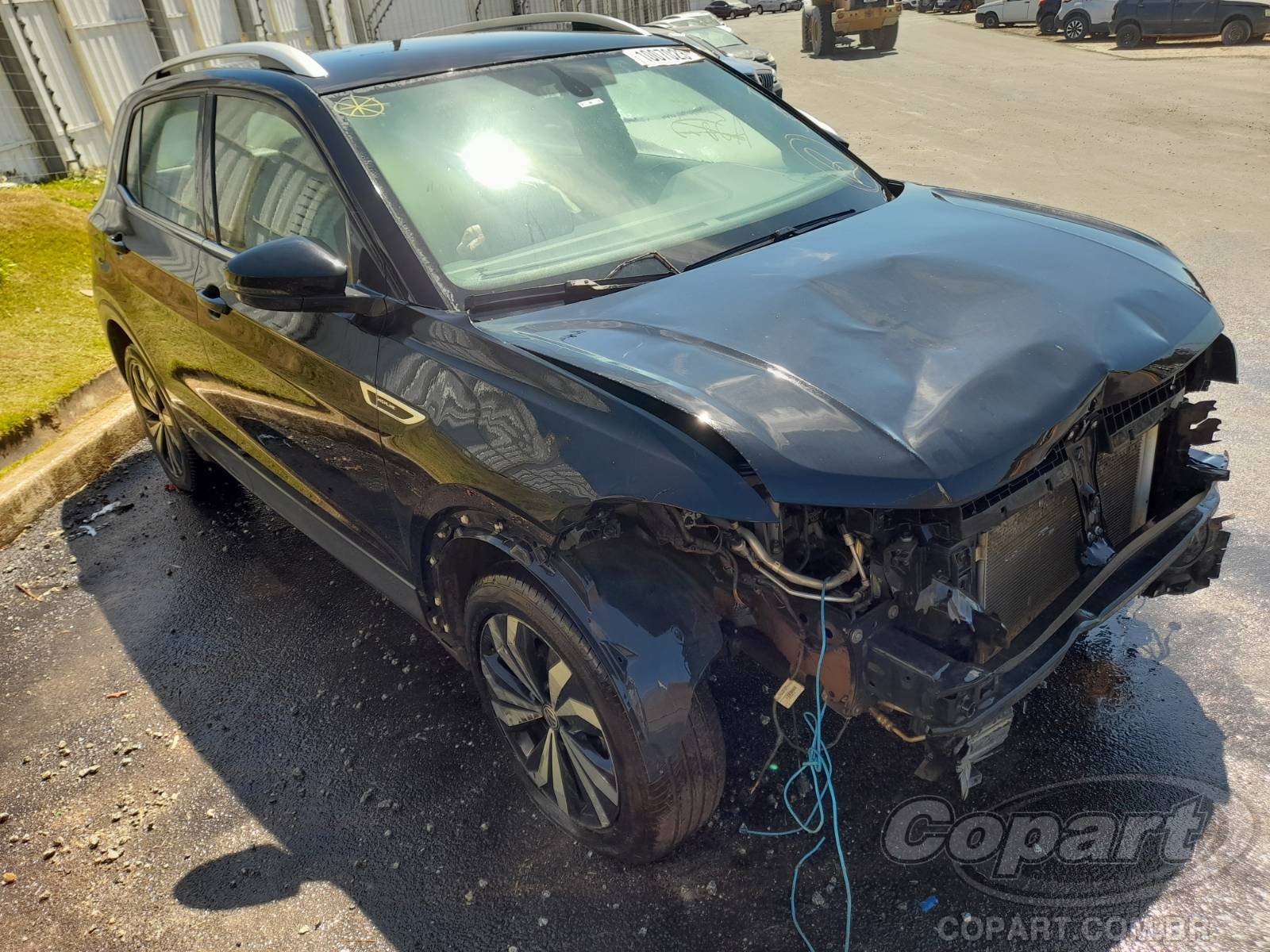 Veículo VW - VolksWagen T-Cross 2021 VOLKSWAGEN T-CROSS Highline 250 AT 1.4 16V TSI Turbo 2021 em leilão