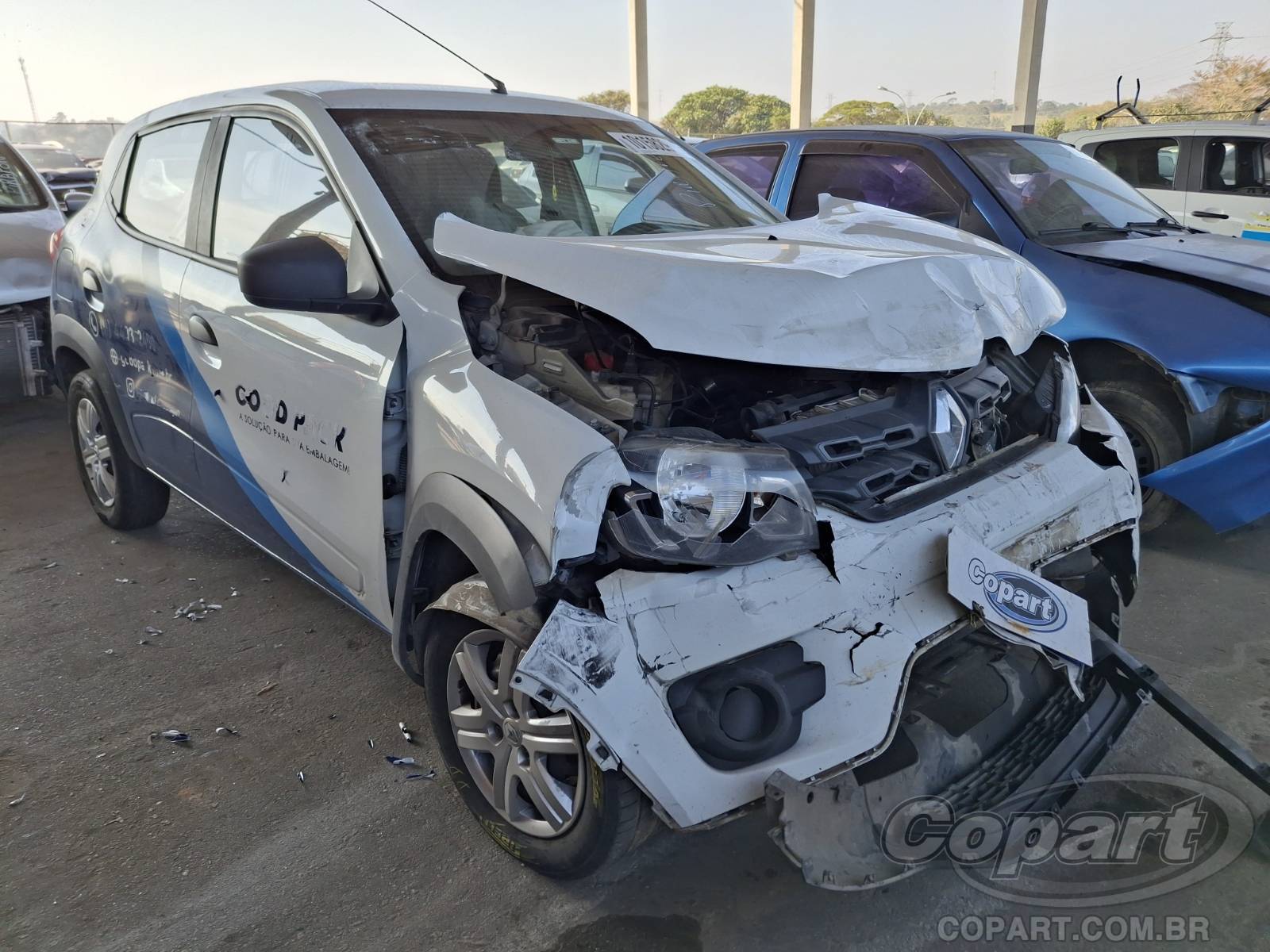 Veículo Renault Kwid RENAULT KWID Zen 1.0 SCe 2022 2022 em leilão