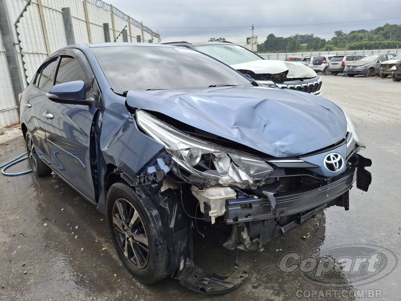 Veículo Toyota Yaris Toyota Yaris Seda XLS CVT 1.5 16V Dual VVT-i 2019 2019 em leilão