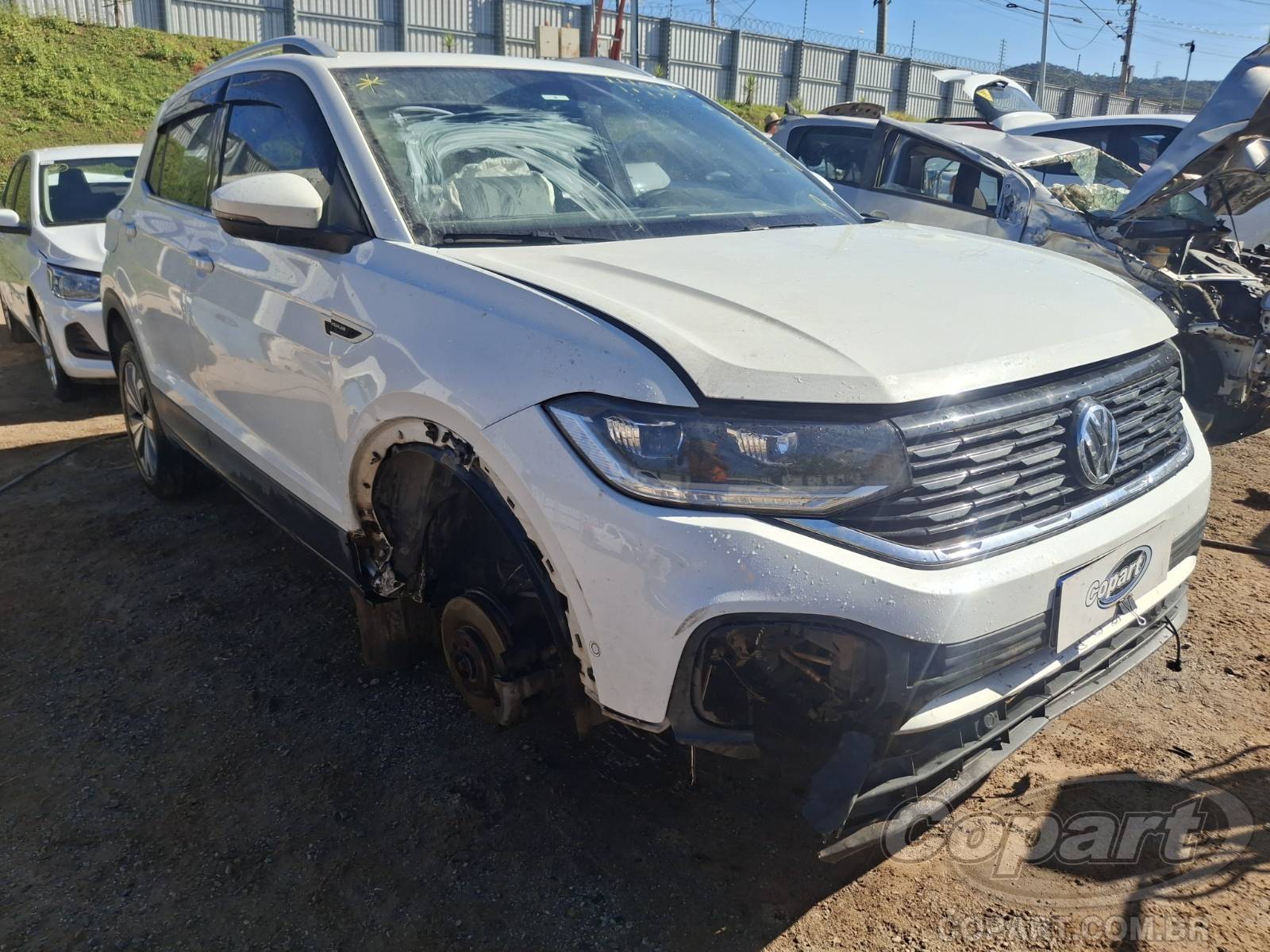 Veículo VW - VolksWagen Volkswagen Volkswagen T-Cross 2020 1.4 16V TSI Turbo 2020 em leilão