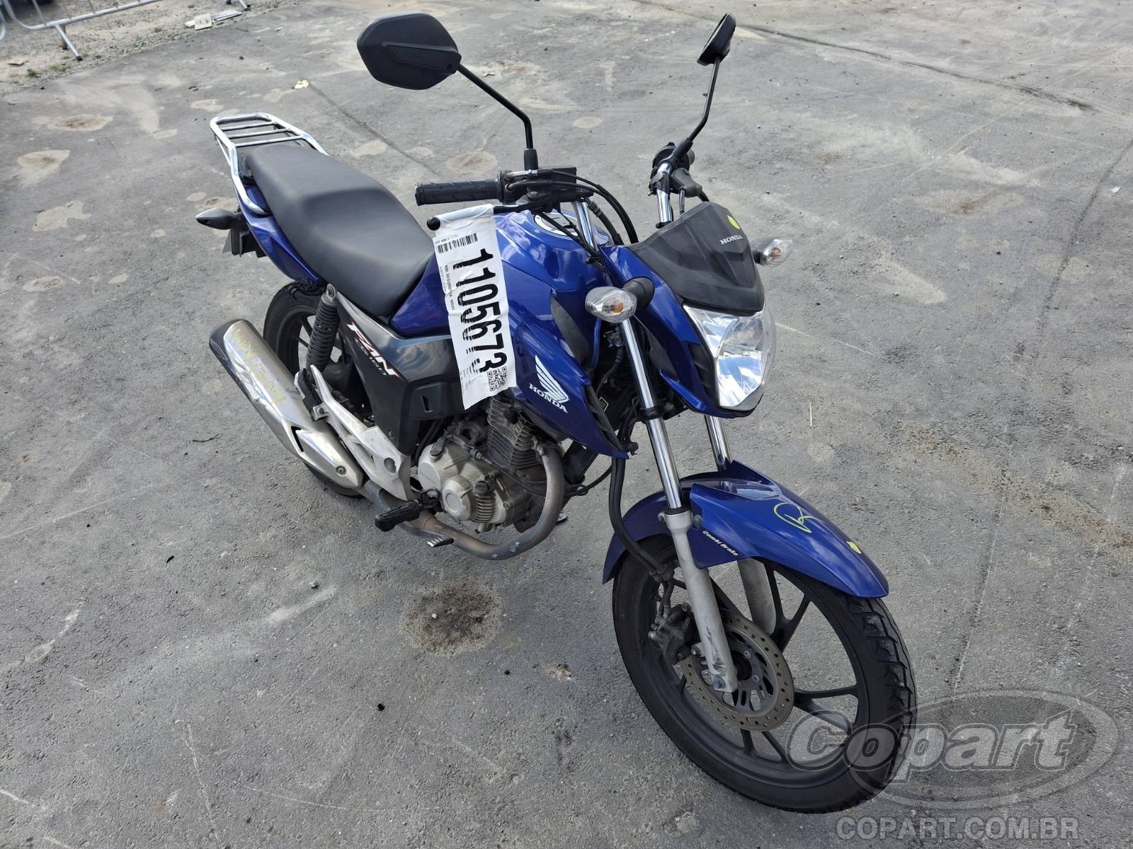 Veículo HONDA CG Honda CG 160 Fan FlexOne 2022 2022 em leilão