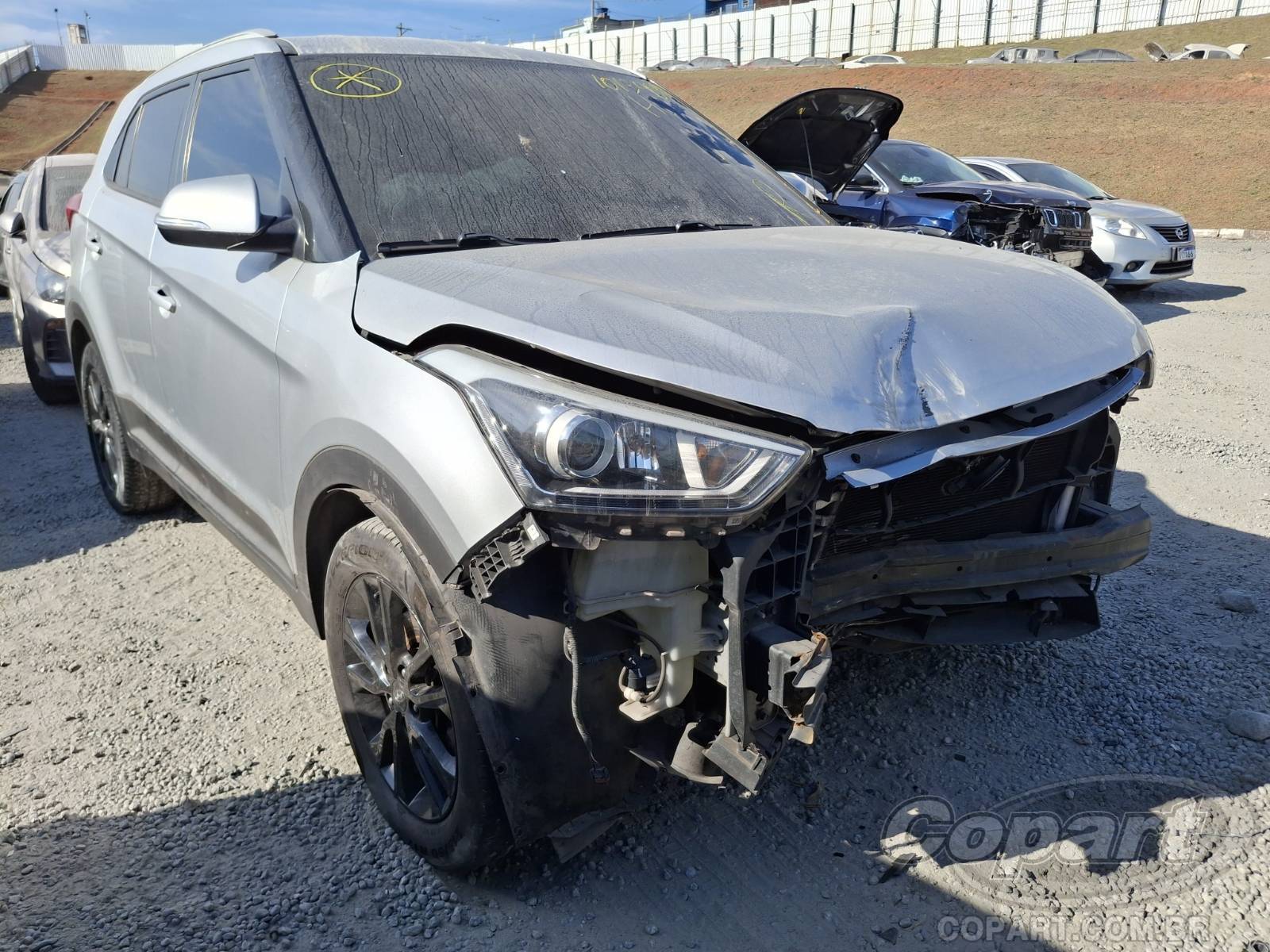 Veículo Hyundai Creta HYUNDAI CRETA 2017 SUV Pequenos 2017 em leilão