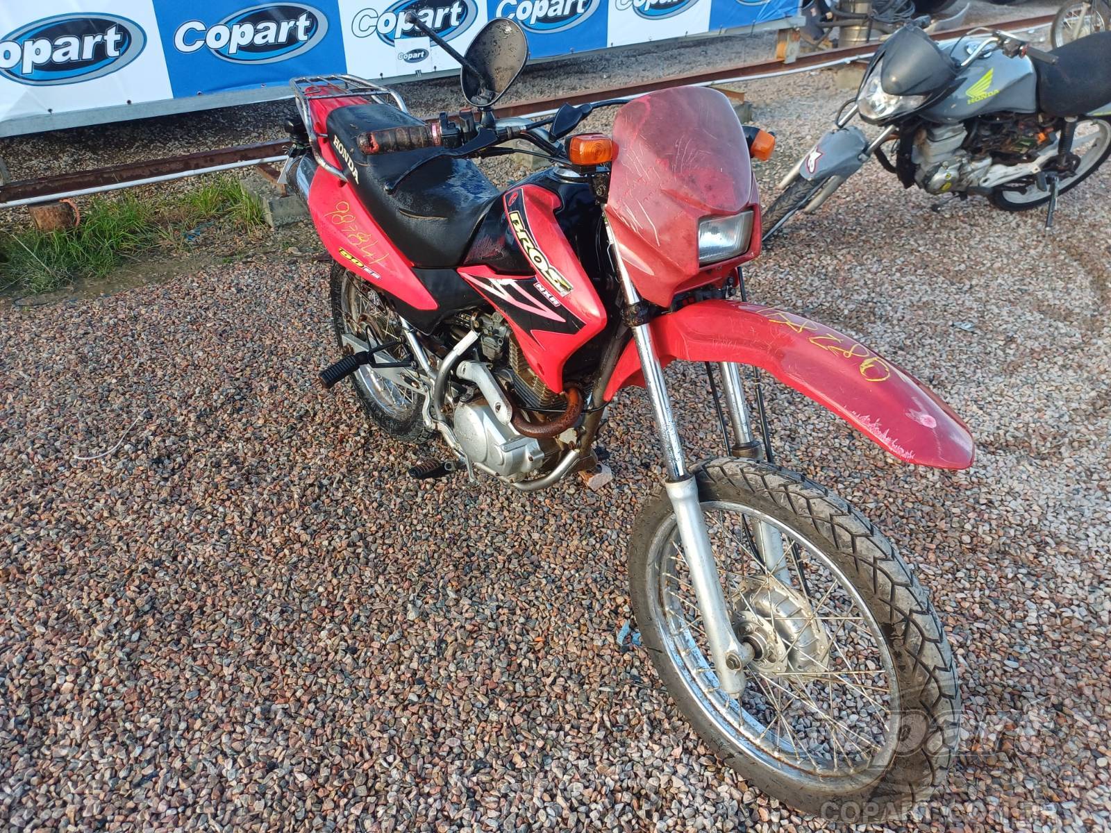 Veículo HONDA NXR Honda NXR 150 Bros ES 2007 Pequena Monta 2007 em leilão