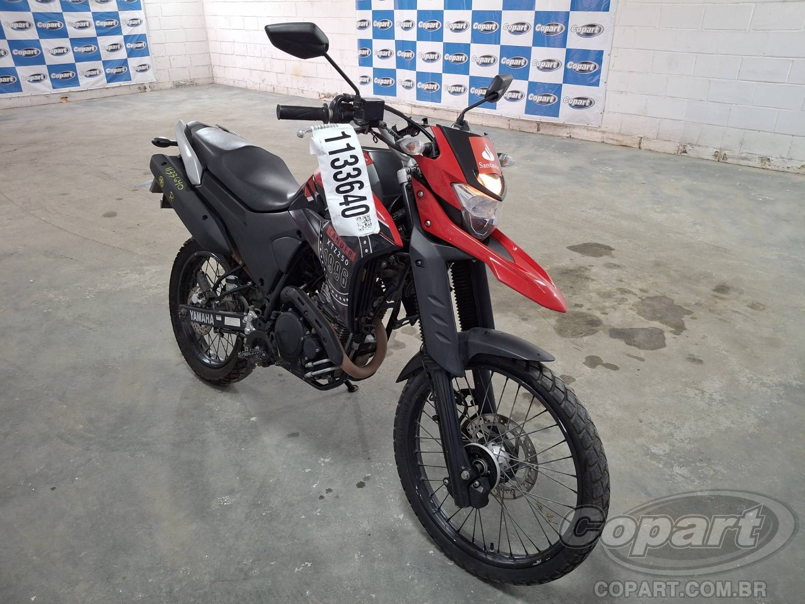 Yamaha XTZ 250 2024 em leilão