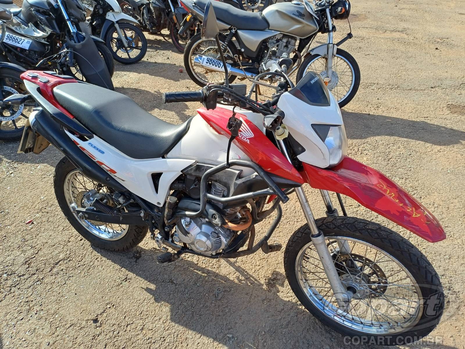 Veículo HONDA NXR 2017 HONDA NXR 160 Bros ESDD FlexOne 2017 em leilão