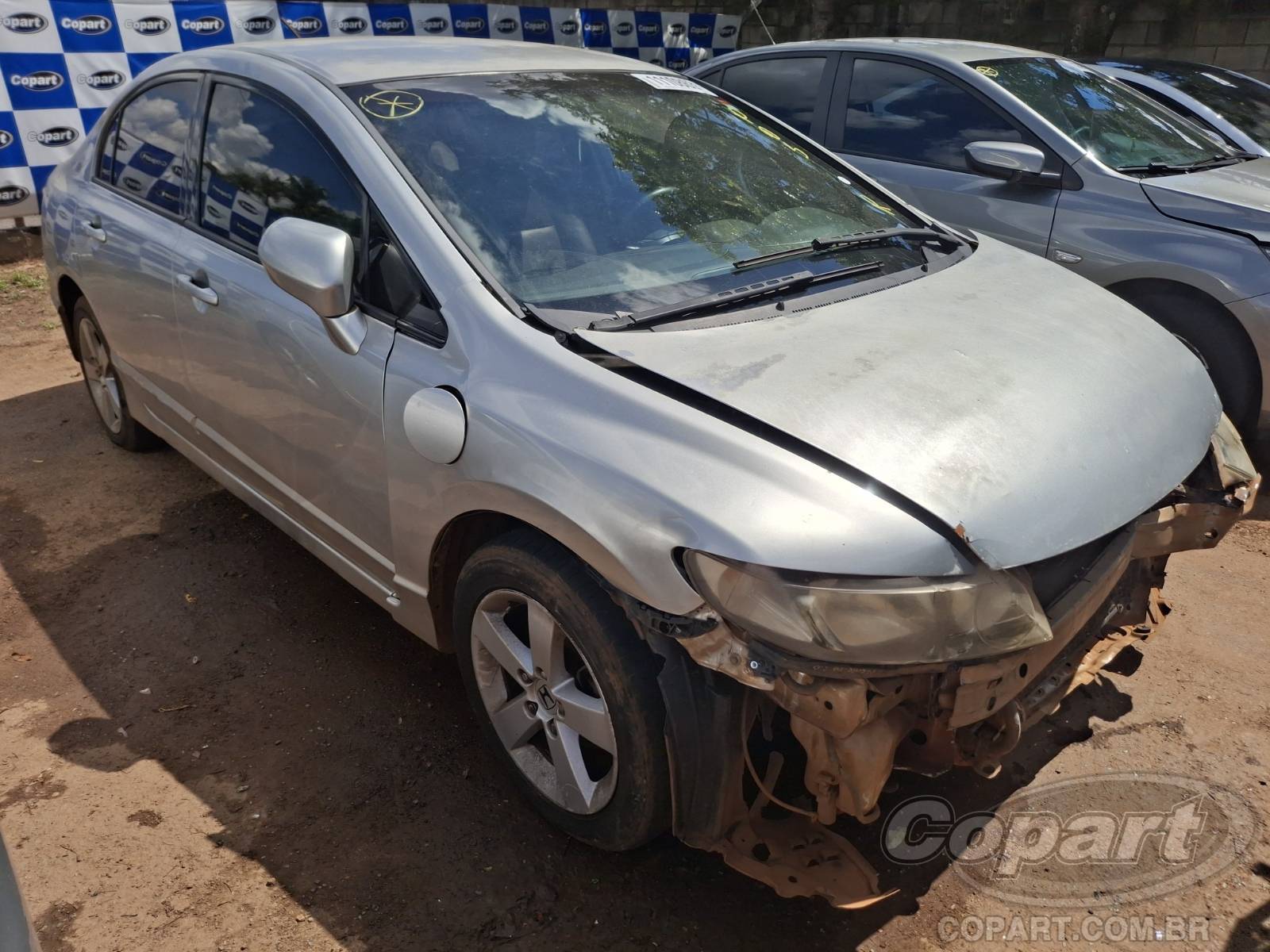 HONDA CIVIC 2008 Motor dá partida e engrena