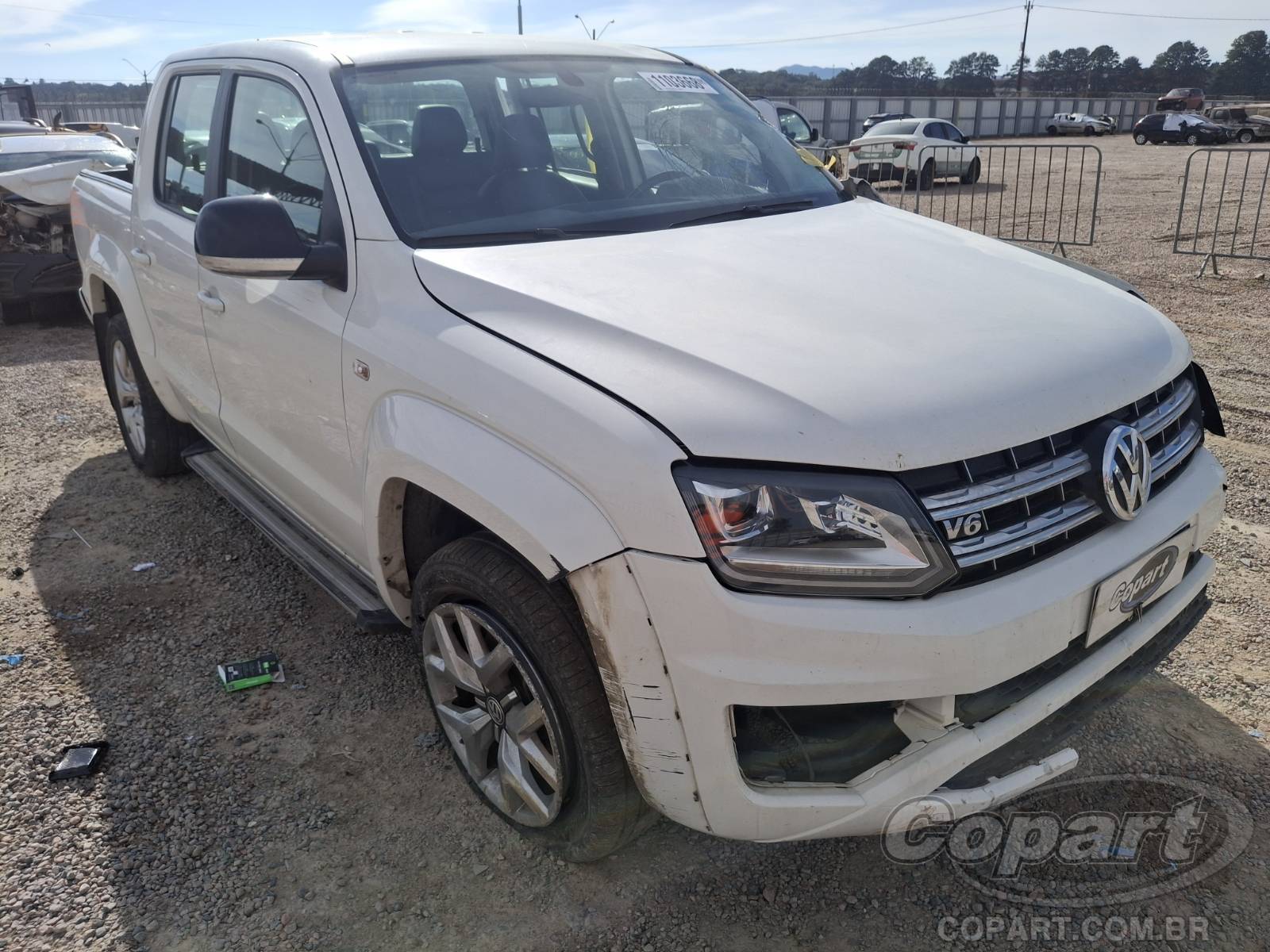 Veículo VW - VolksWagen Amarok VOLKSWAGEN AMAROK 3.0 V6 TDI TURBO 2018 em leilão