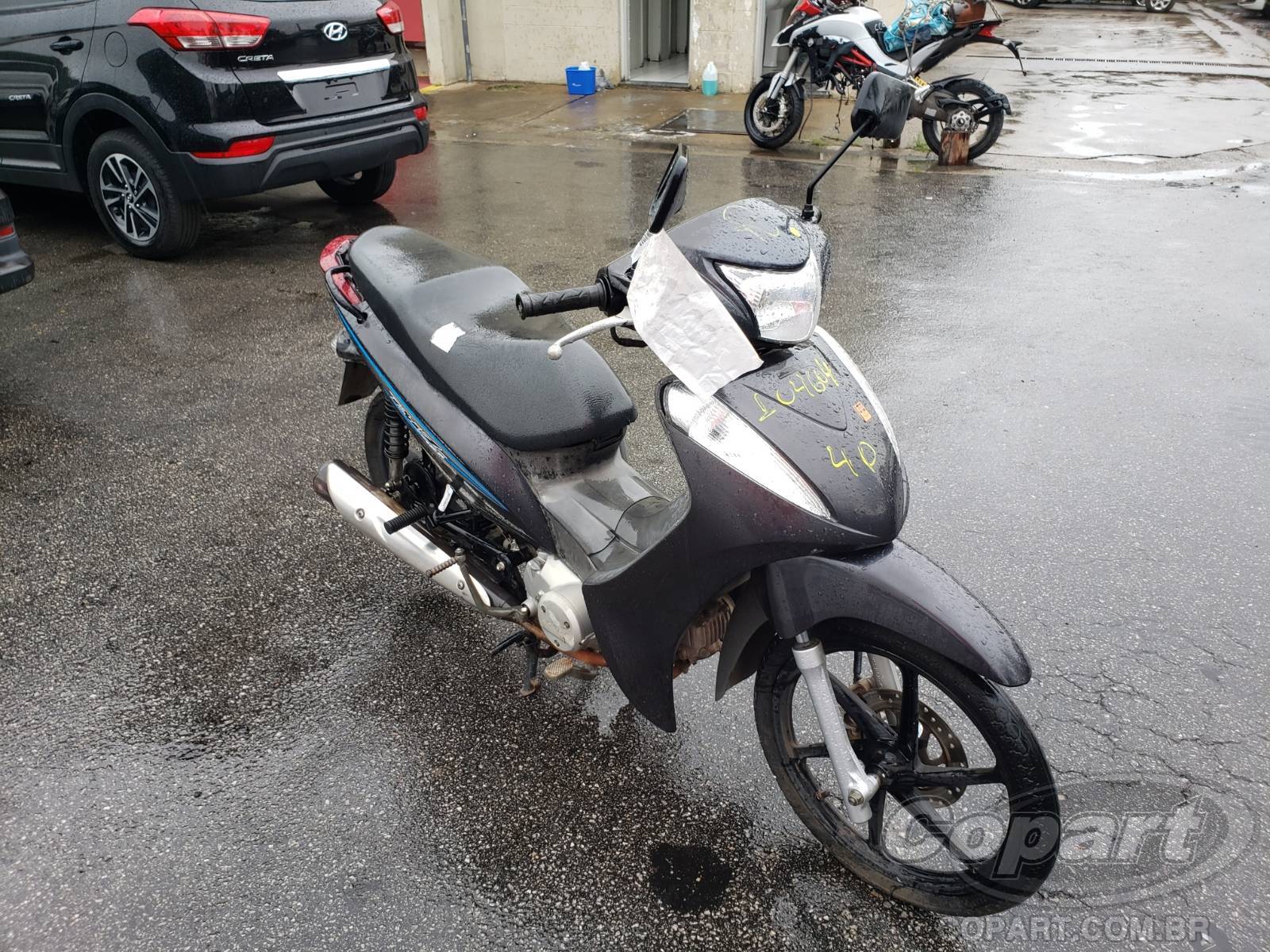 Veículo HONDA Biz Honda Biz 125 2017 Pequena Monta Roubada 2017 em leilão