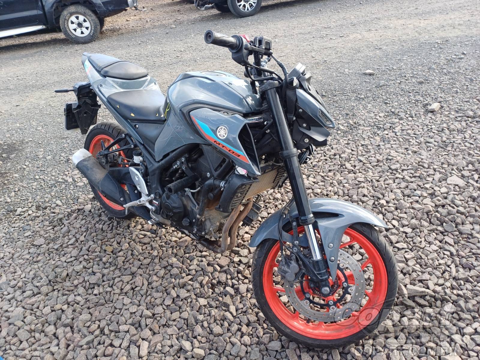 Veículo YAMAHA MT-03 Yamaha MT-03 321 ABS 2023 2023 em leilão