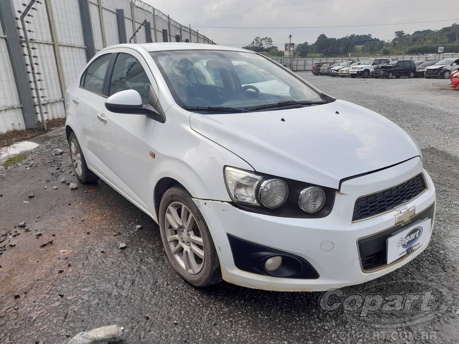 Veículo GM - Chevrolet Sonic Chevrolet Sonic Sedan LTZ 2012 Enchente Médio 2012 em leilão