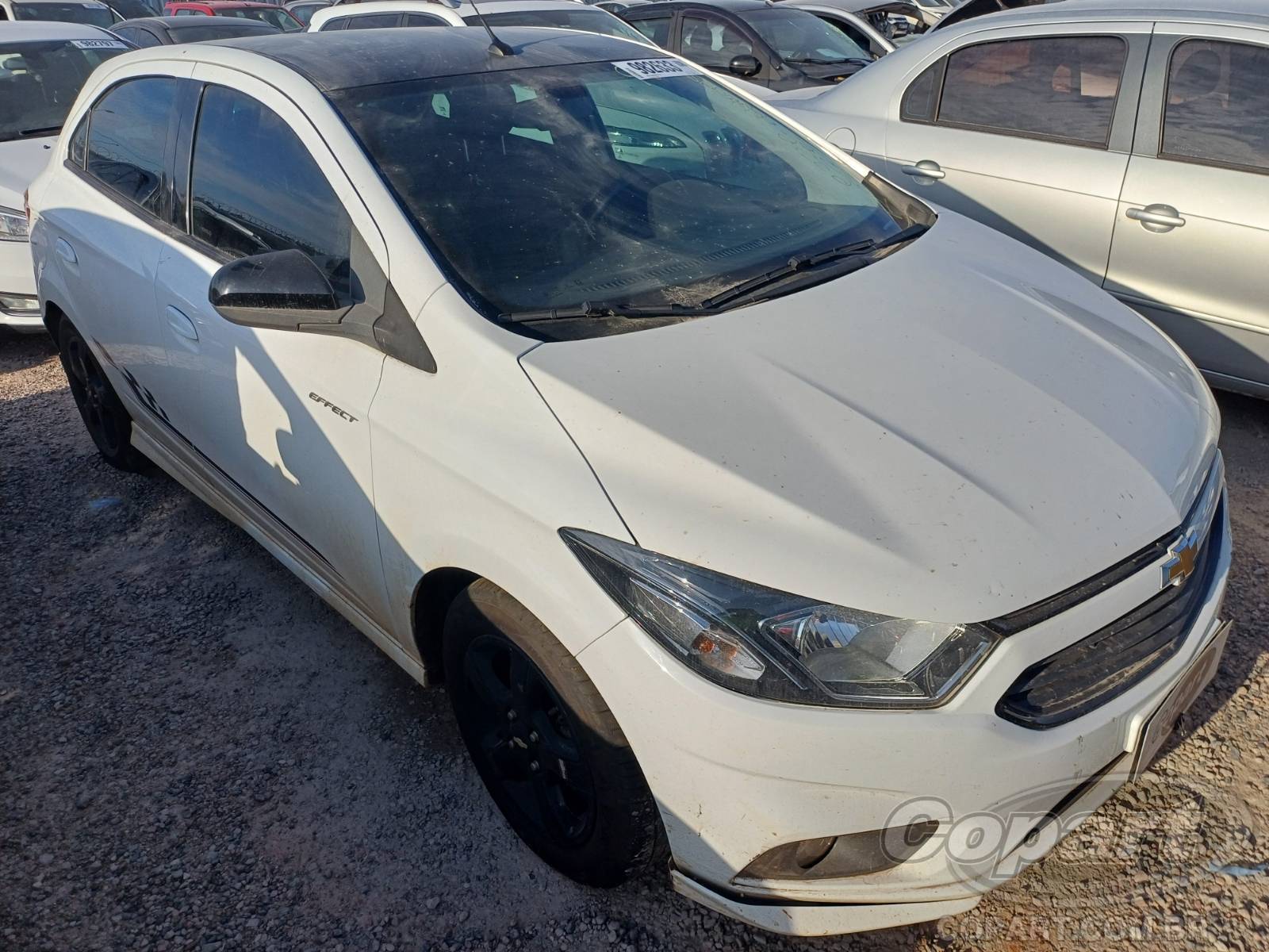 Veículo GM - Chevrolet Onix Chevrolet Onix Effect 1.4 Eco 2019 Enchente Médio 2019 em leilão