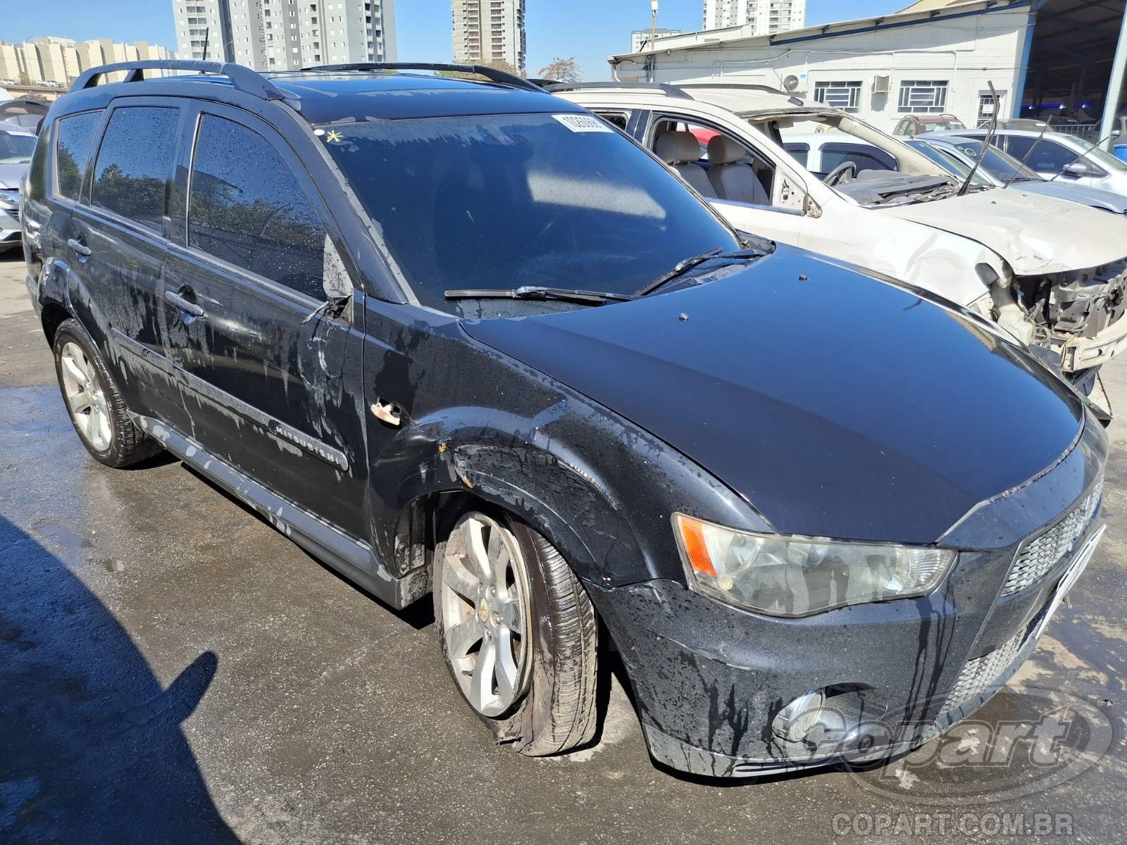 Veículo Mitsubishi Outlander 2011 MITSUBISHI OUTLANDER 2.0 16V MIVEC 2012 em leilão