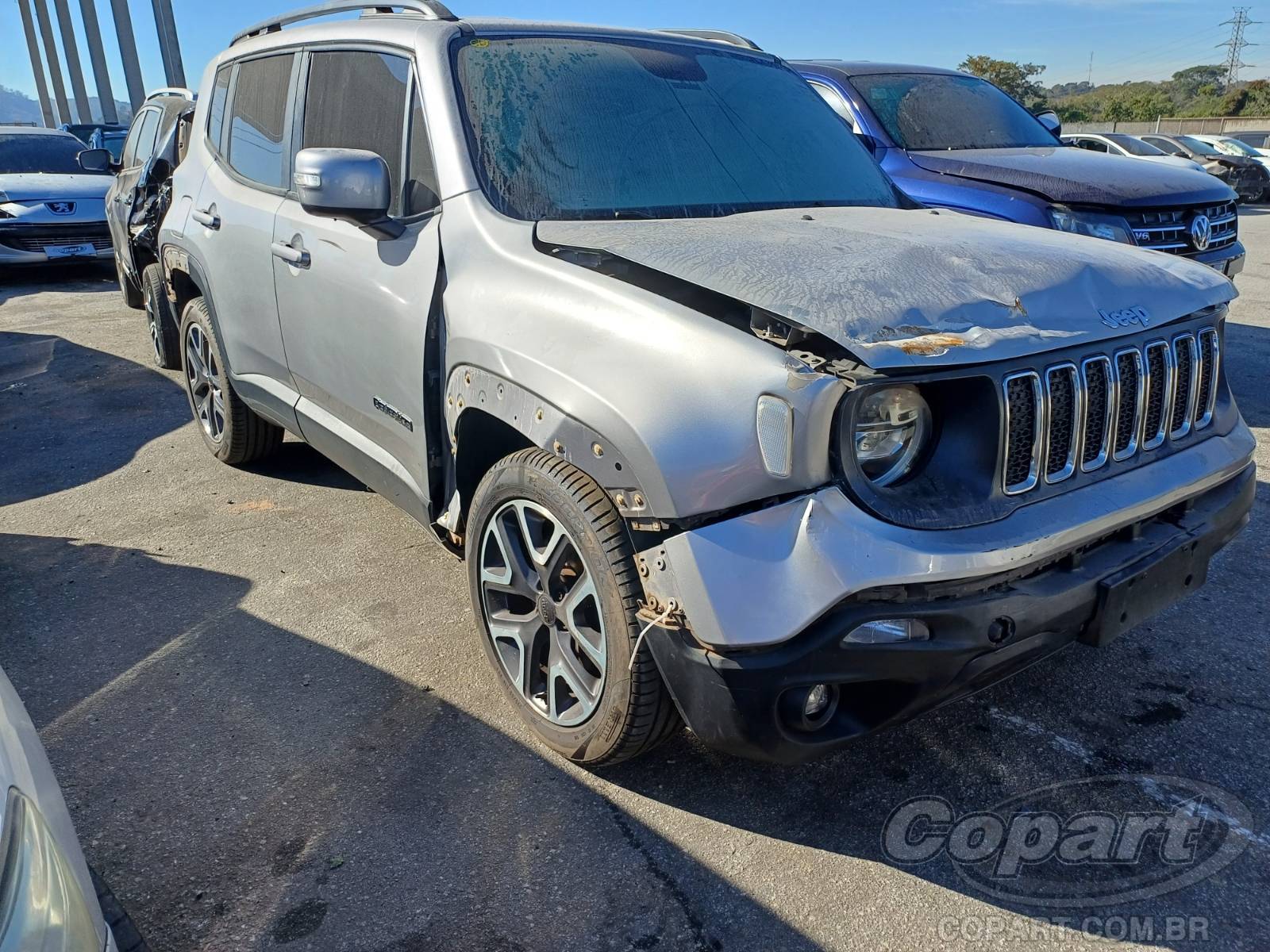 Veículo Fiat Renegade JEEP Renegade Longitude 1.8 16V Flex 2020 2020 em leilão