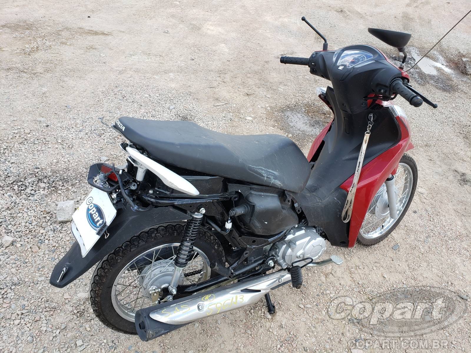 2021 HONDA BIZ — leilão em Curitiba/PR (foto 4)