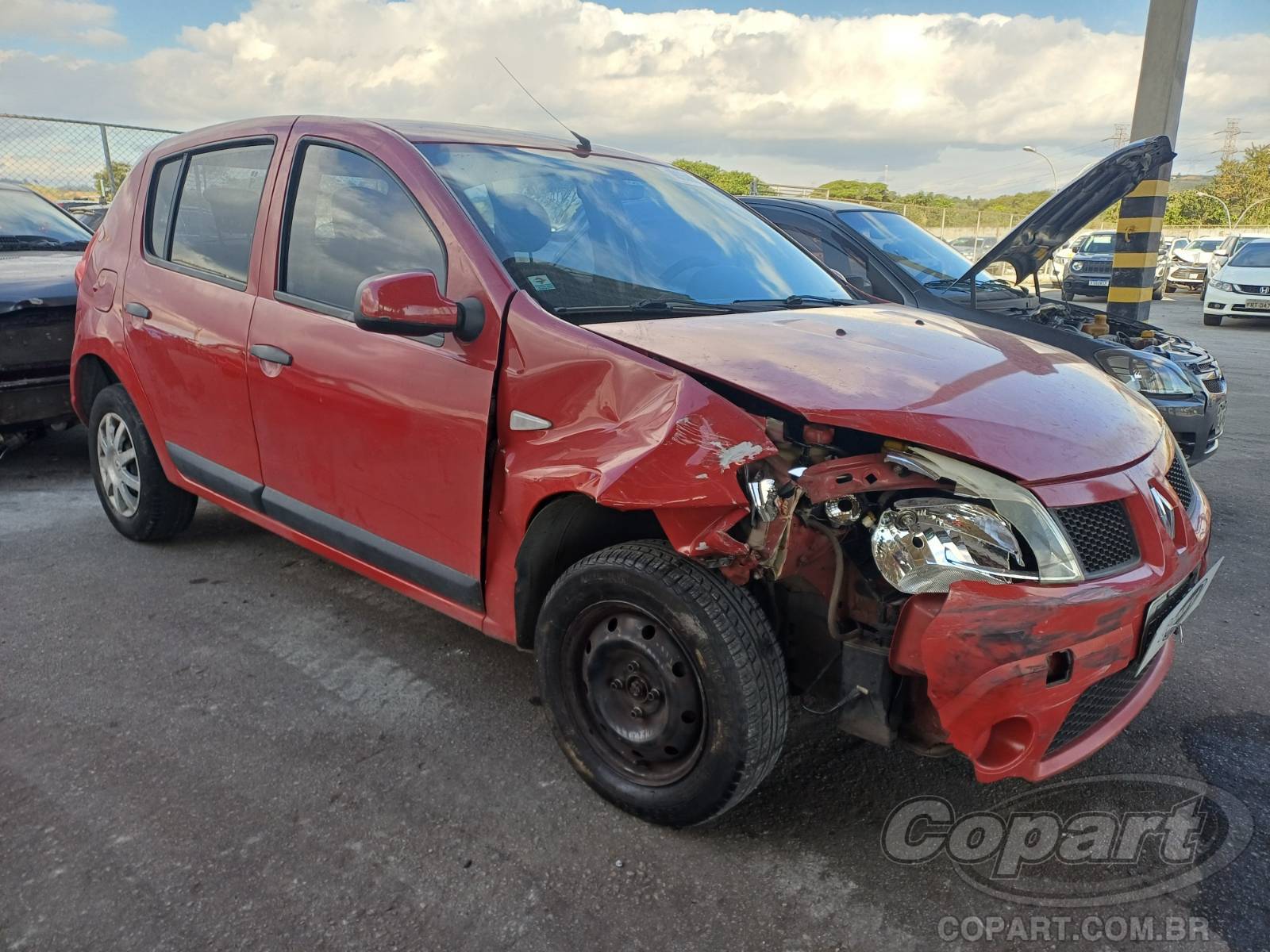 Veículo Renault Sandero RENAULT SANDERO Expression 1.0 16V Hi-Flex 2011 2011 em leilão