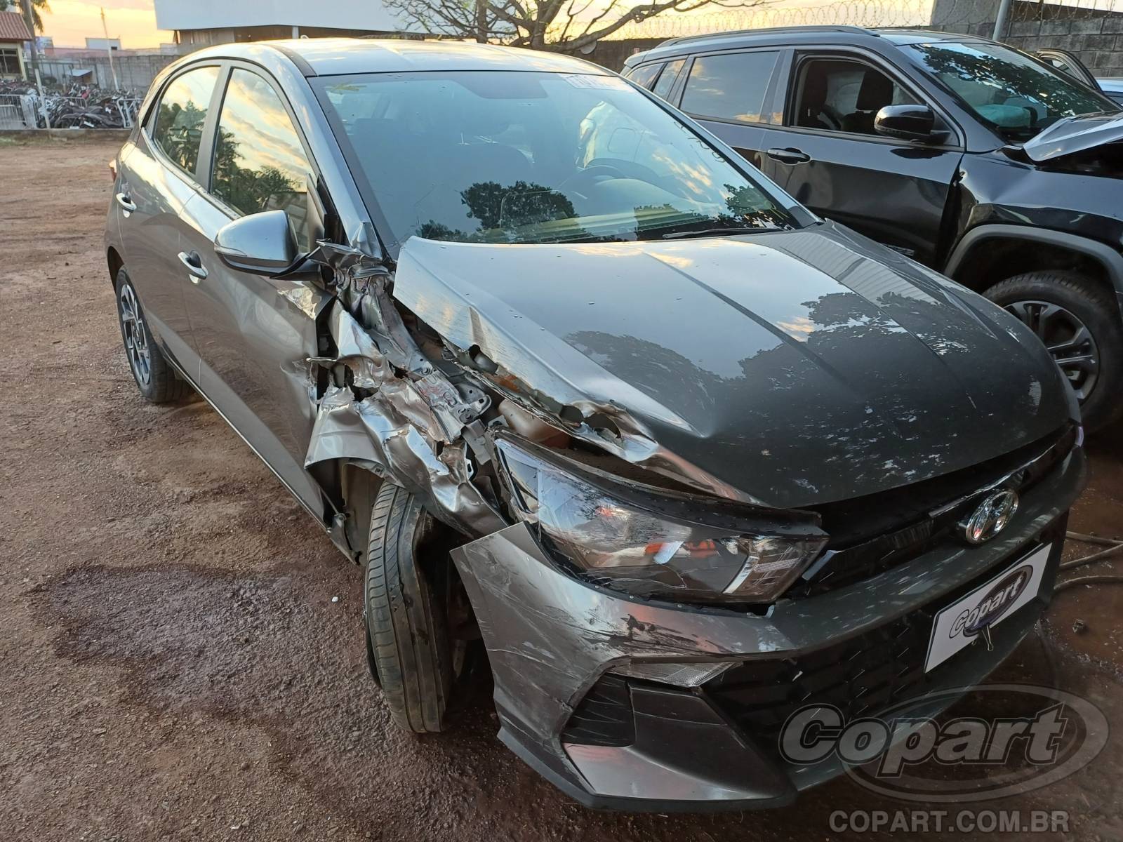 Veículo Hyundai HB20 HYUNDAI HB20 Comfort 1.0 12V TGDI Turbo 2024 2024 em leilão