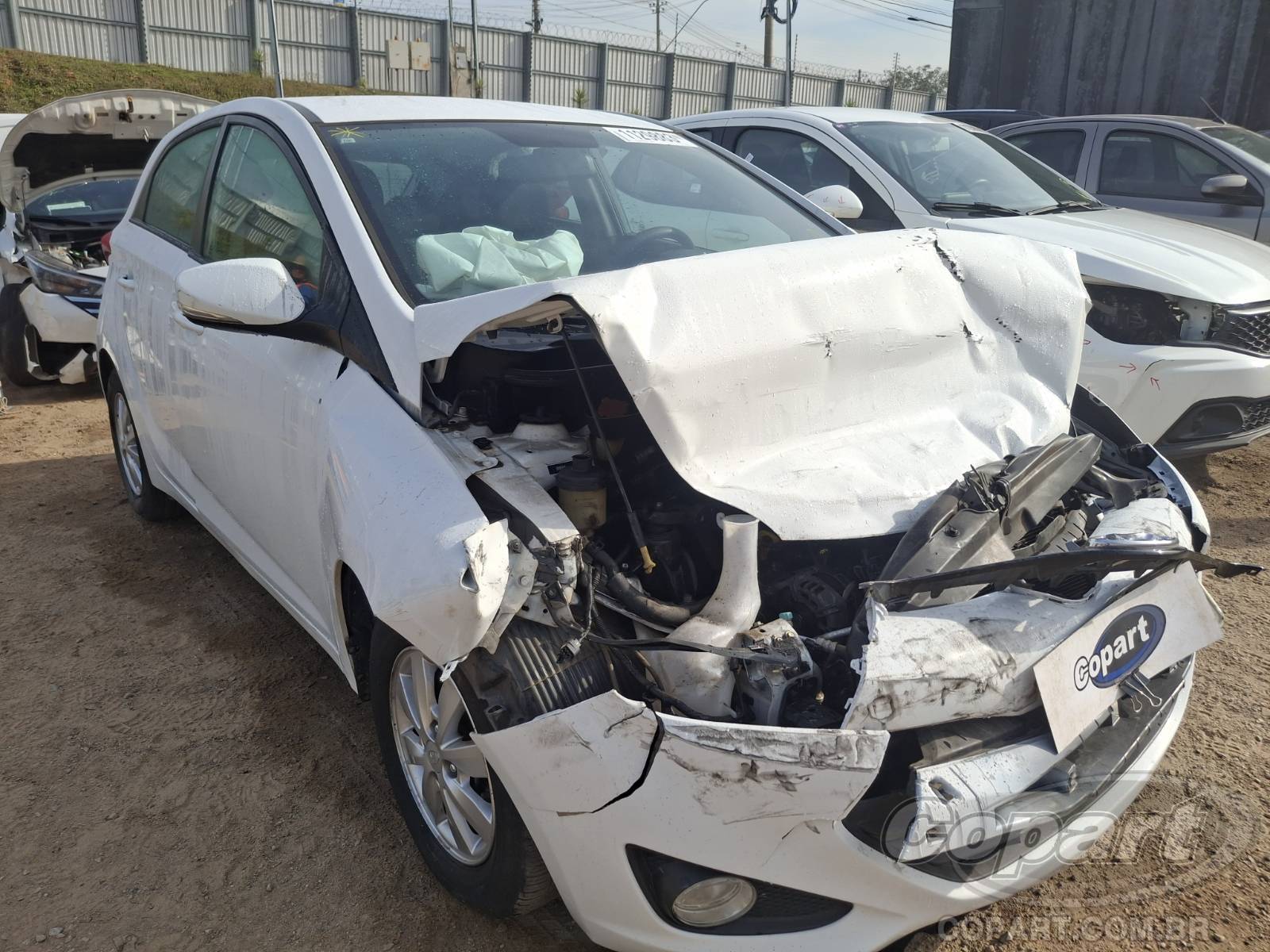 Veículo Hyundai HB20 2013 HYUNDAI HB20 Comfort 1.0 12V CVVT 2013 em leilão
