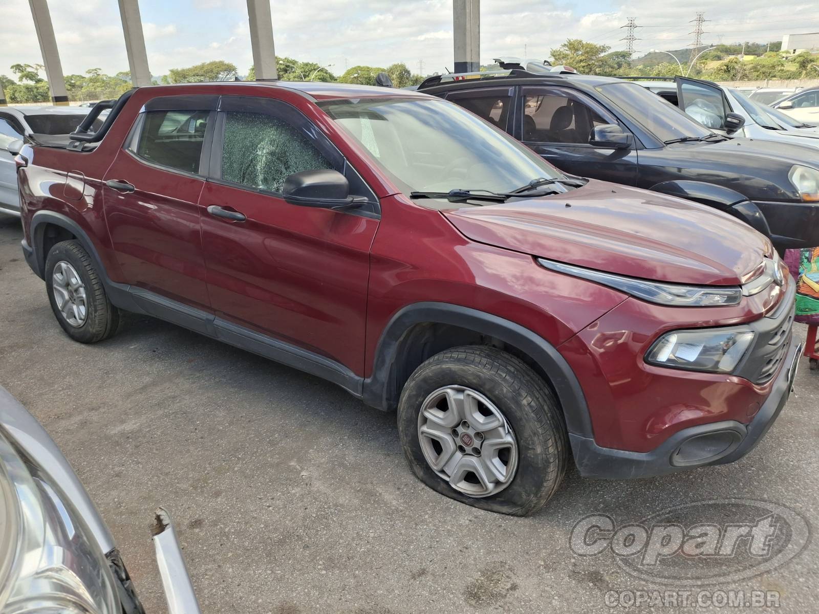 Veículo Fiat Toro Fiat Toro Endurance 1.8 2021 Recuperável 2021 em leilão