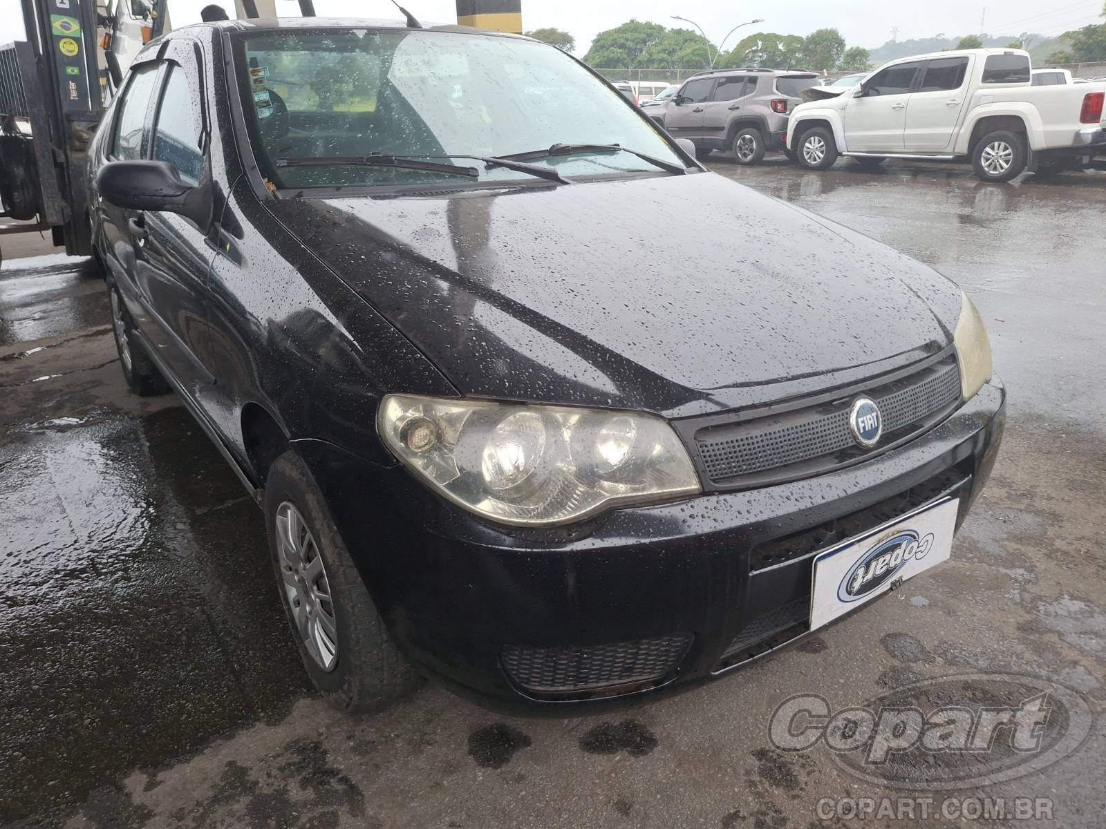 Veículo Fiat Siena FIAT SIENA 2007 Recuperável 2007 em leilão