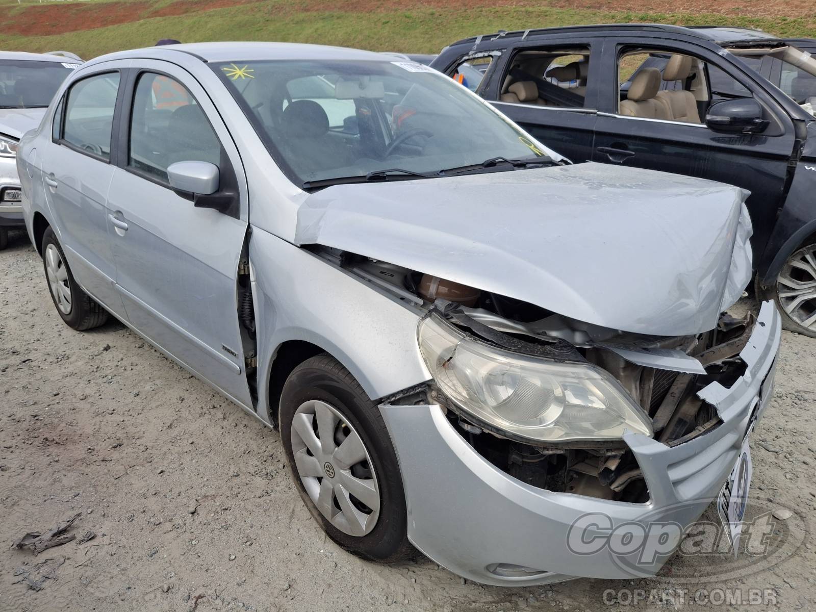 Veículo VW - VolksWagen Volkswagen VOLKSWAGEN VOYAGE 1.0 TOTAL FLEX 2010 em leilão