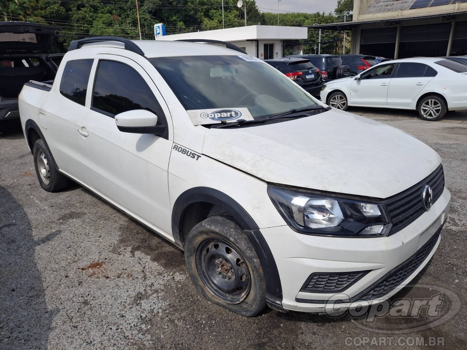 Veículo VW - VolksWagen Saveiro VOLKSWAGEN SAVEIRO CD 2018 ROUBO/FURTO 2018 em leilão