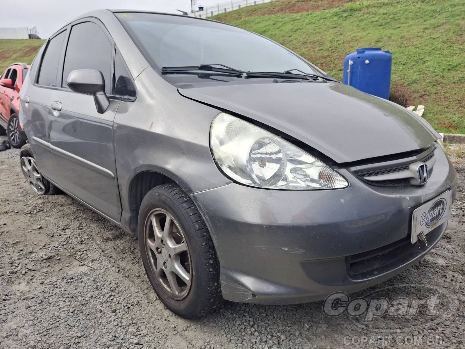 Veículo Honda Fit Honda Fit LX 1.4 2008 Médio Dano Traseiro 2008 em leilão