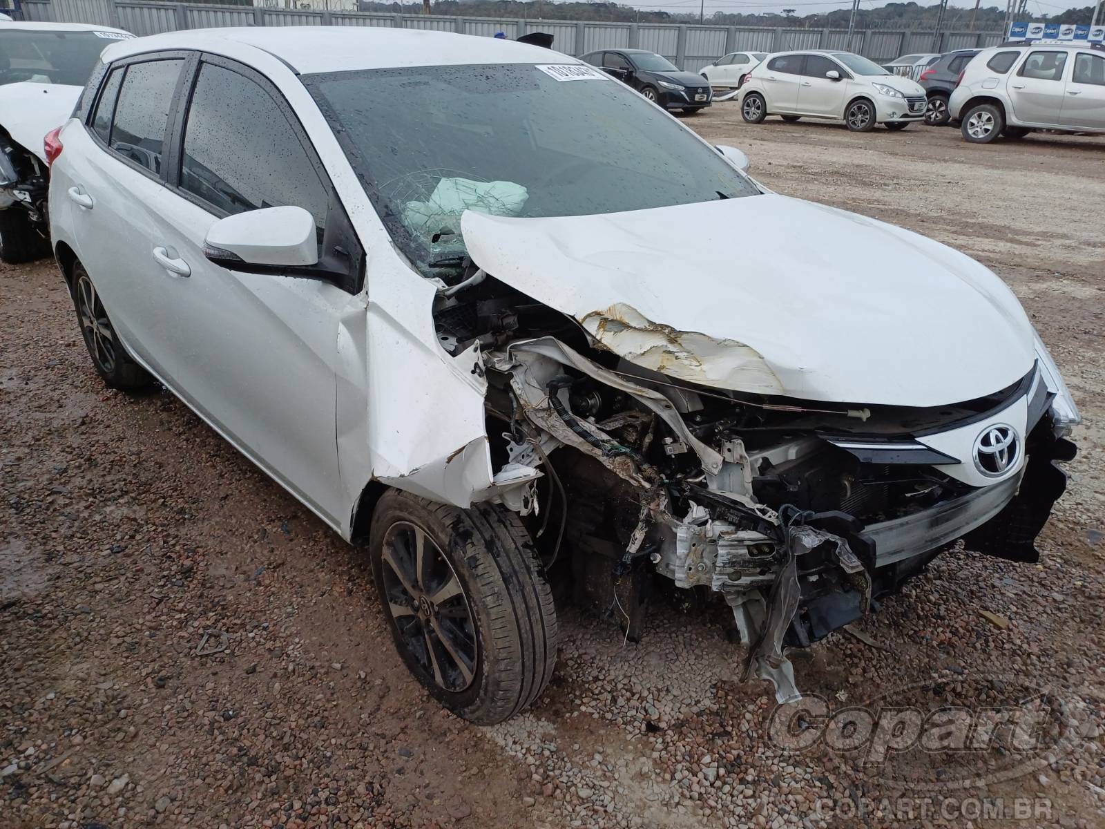 Veículo Toyota Yaris 2021 TOYOTA YARIS Yaris XS Connect CVT 1.5 16V Dual VVT-i 2021 em leilão