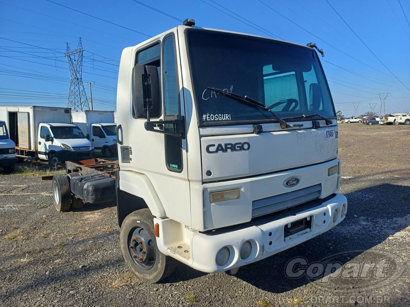 Ford Cargo 712 3.9 Turbo 2011 Médio Dano Enchente