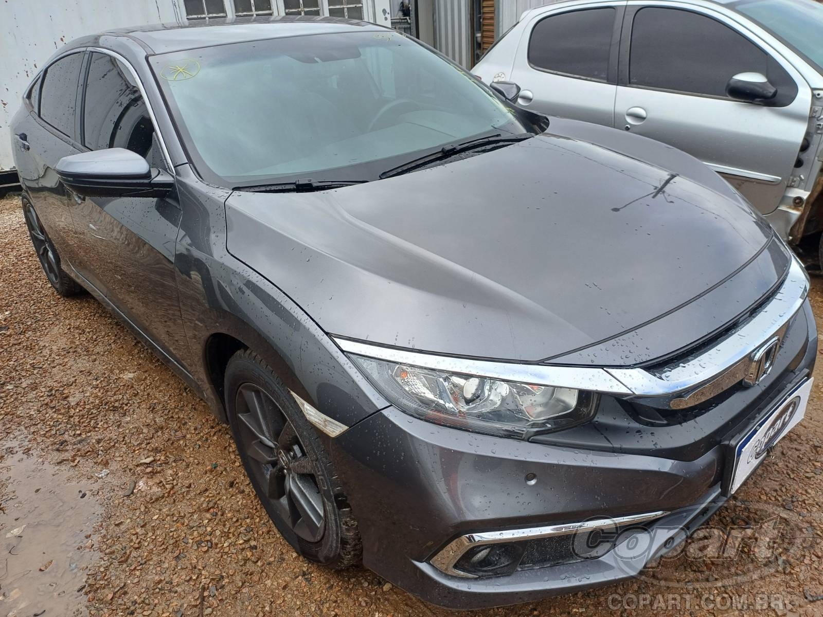Veículo Honda Civic Honda Civic EXL 2.0 16V i-VTEC 2019 Médio Dano Traseiro 2020 em leilão
